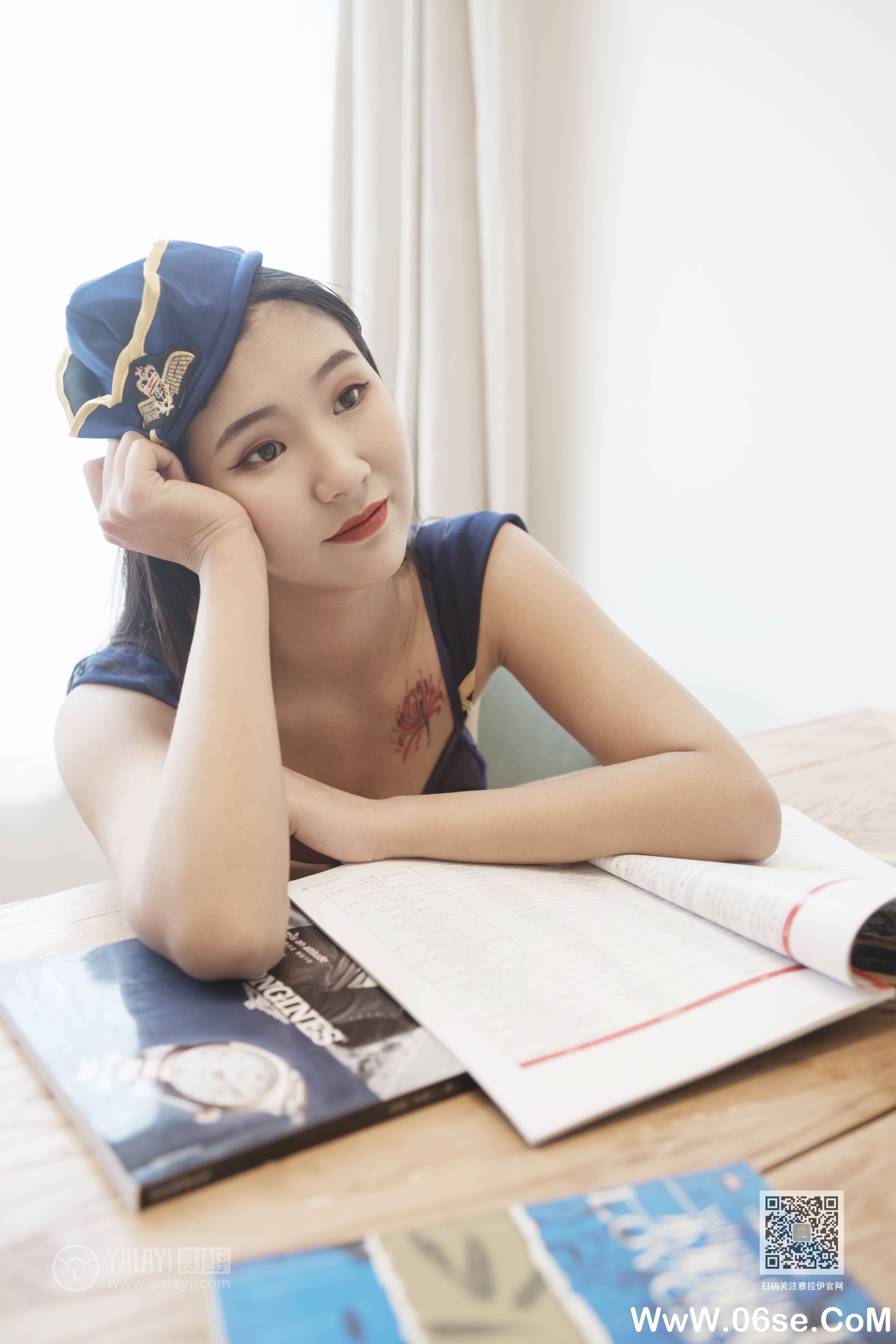 图片[15]-[YALAYI雅拉伊] 2020.01.10 NO.516 诗诗《空姐的另一面》[41P+1P651M]-六色网