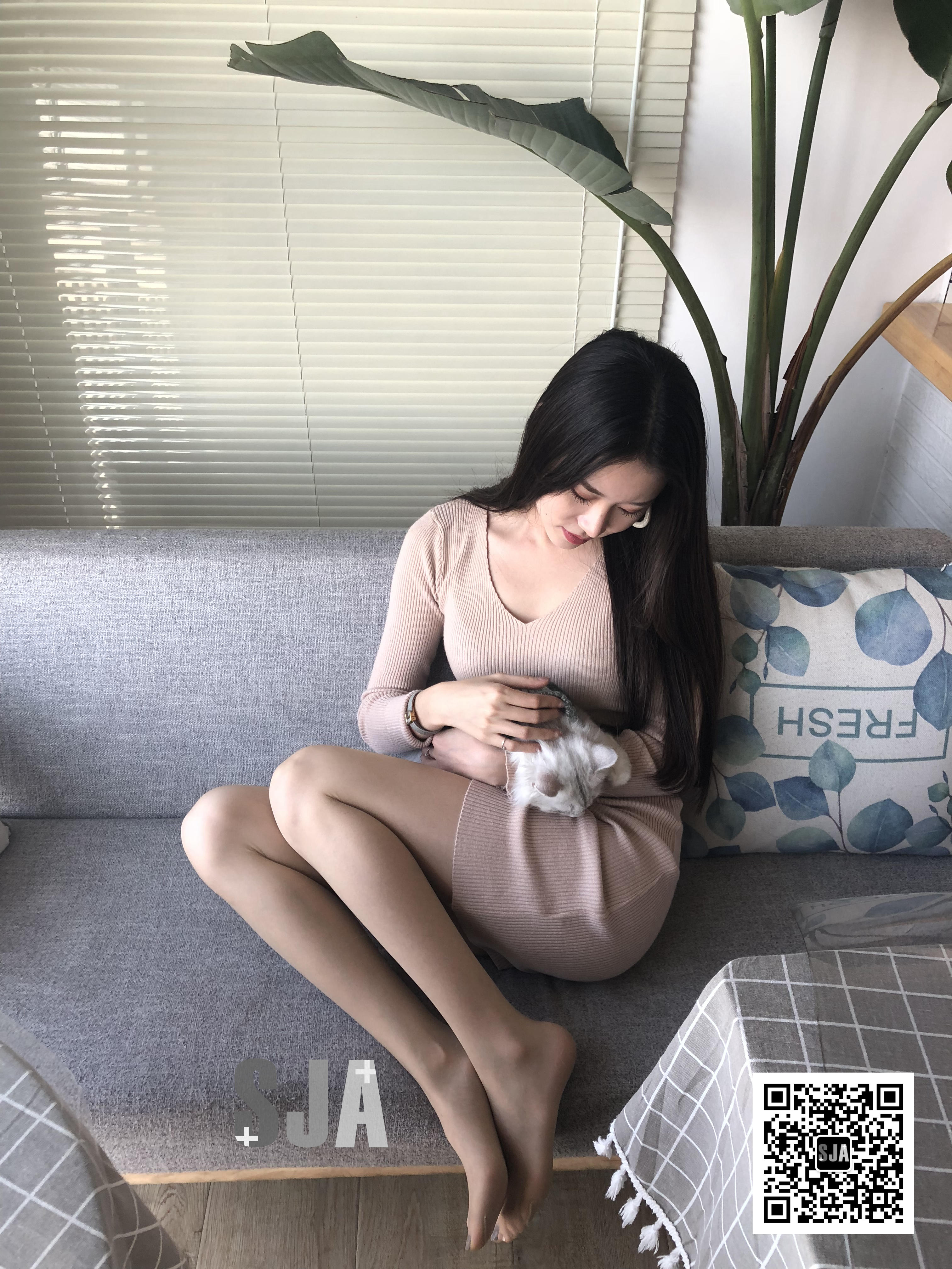 图片[13]-[SJA佳爷]闺蜜视角 NO.013 喵 [60P+81M]-六色网