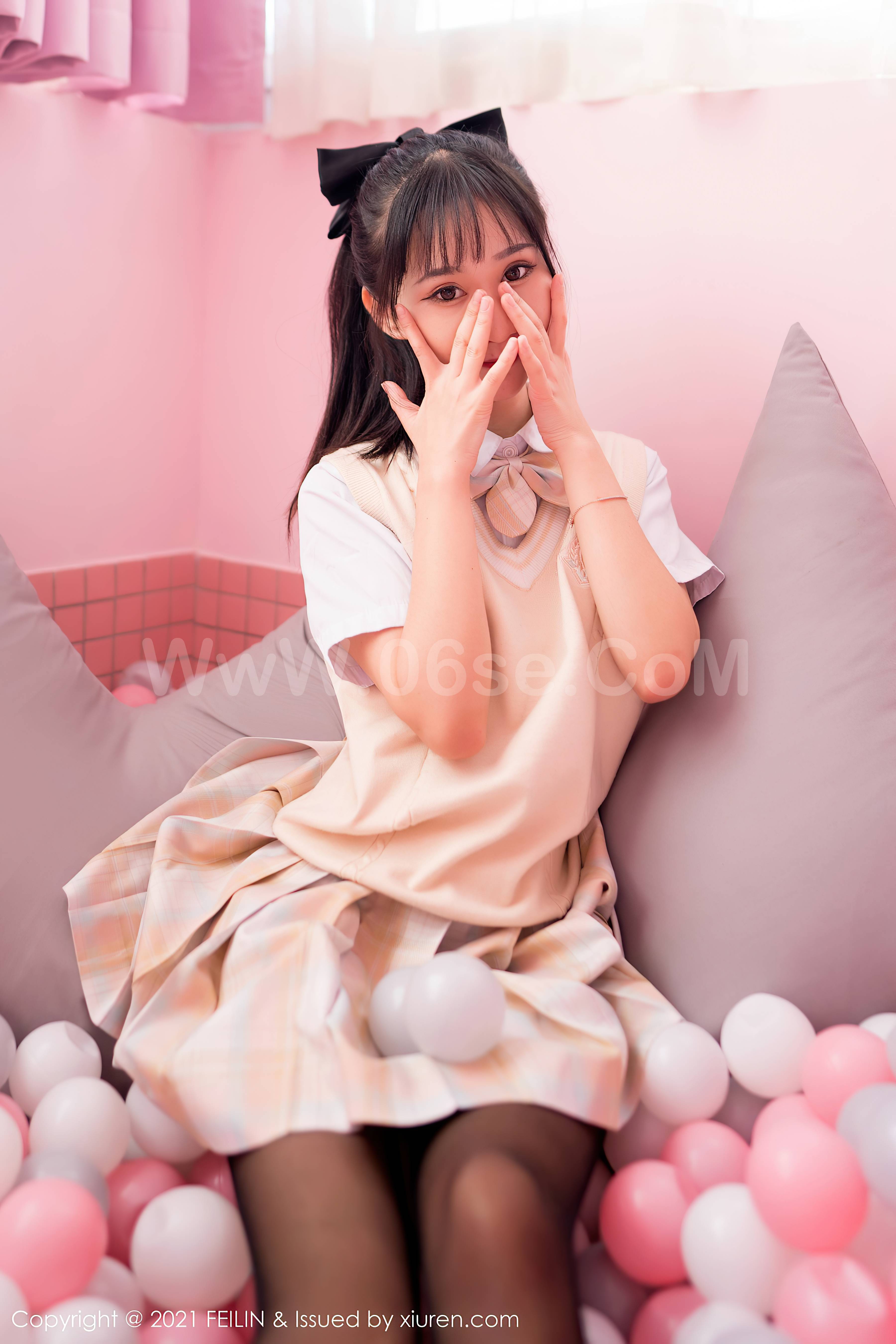 图片[6]-[FEILIN嗲囡囡] 2021.10.28 Vol.417 小果冻儿[71P590M]-六色网