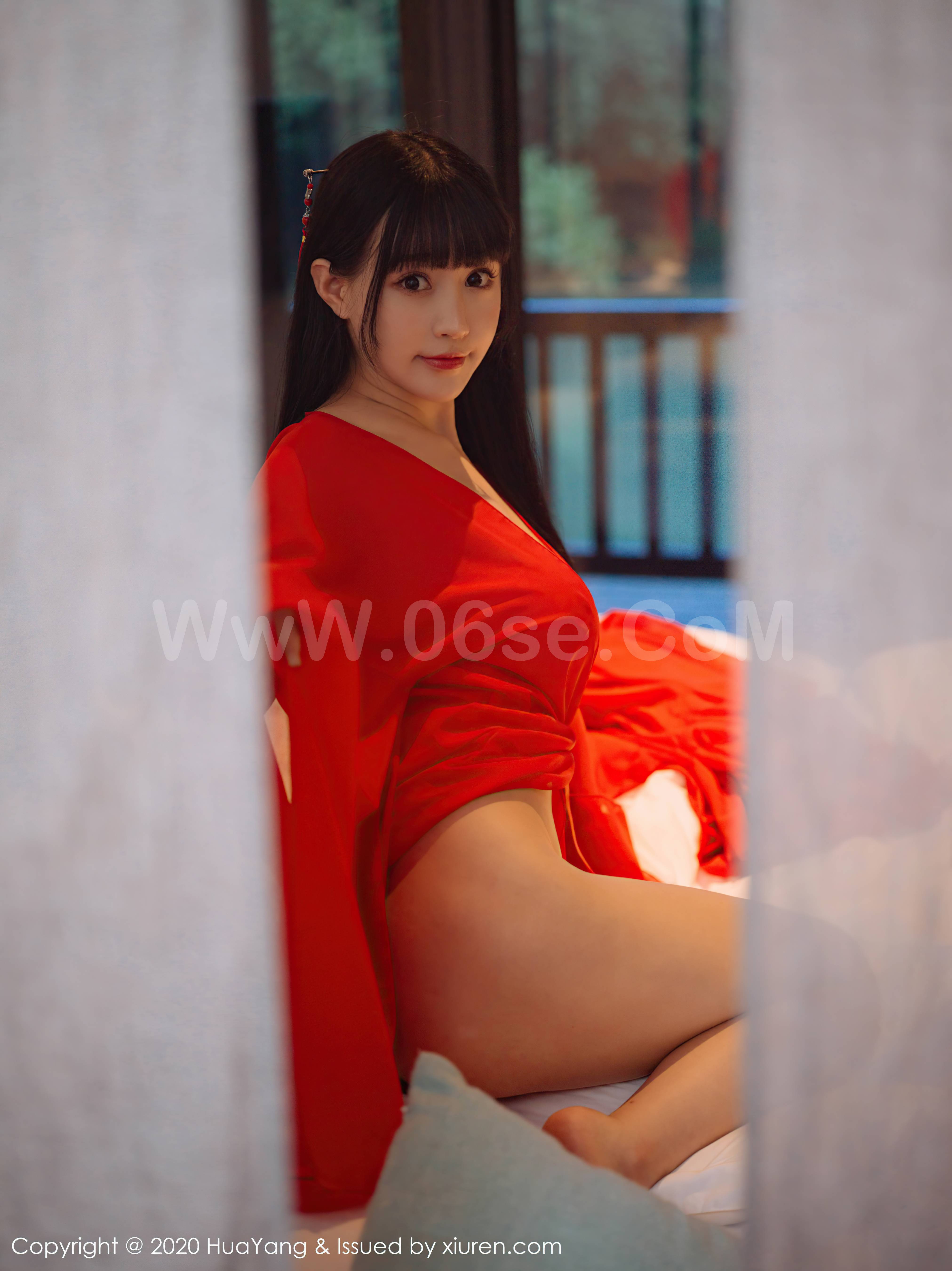 图片[59]-HuaYang Vol.310 Zhu Ke Er (朱可儿Flower)-六色网