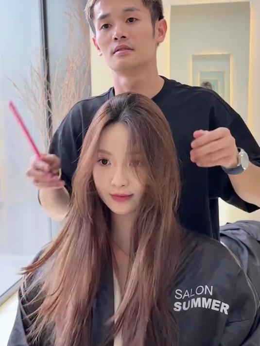 鹅蛋脸女孩适合的刘海，爱了