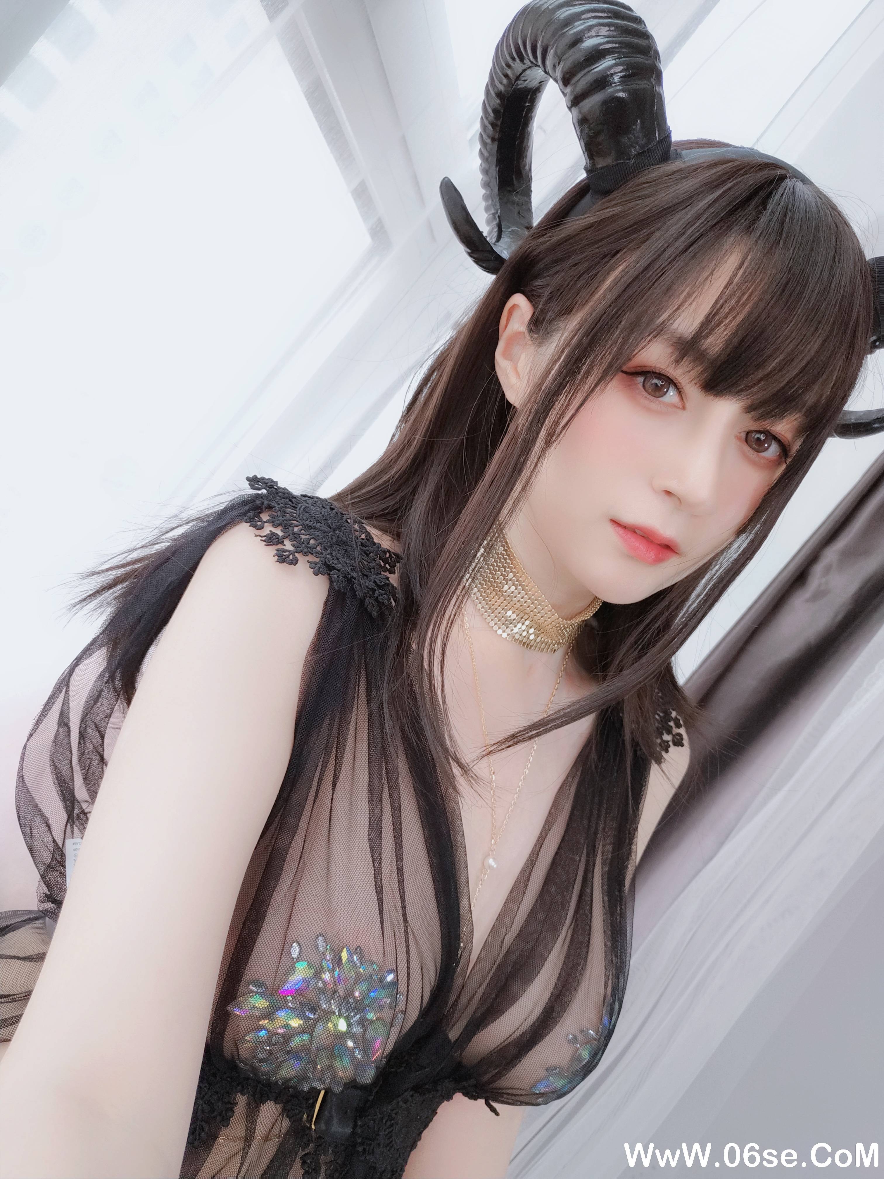 图片[27]-Coser小姐姐白银 NO.076 – 黑精灵 [73P+3V249M]-六色网