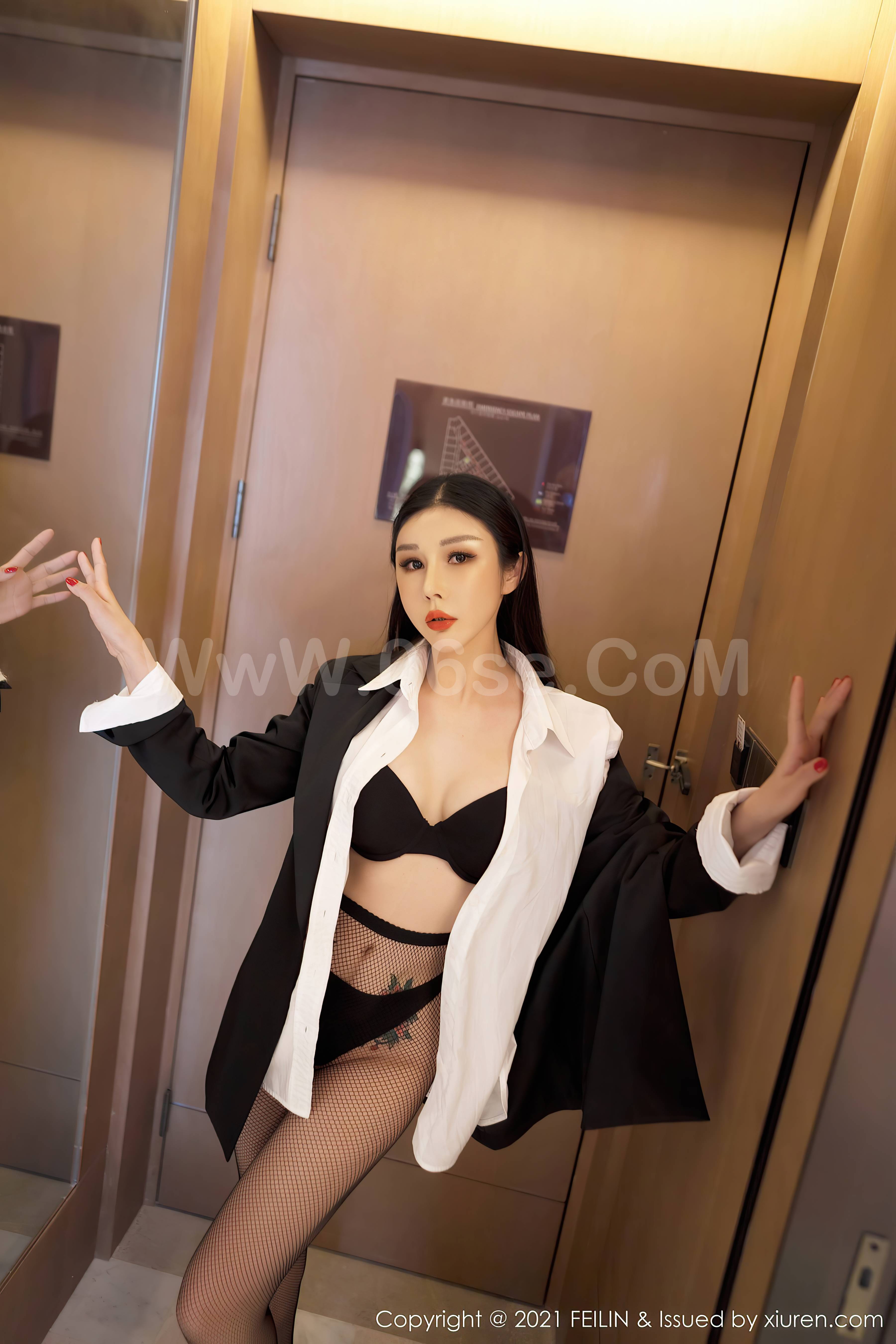 图片[16]-[FEILIN嗲囡囡] 2021.07.12 Vol.402 田冰冰[43+1P413M]-六色网