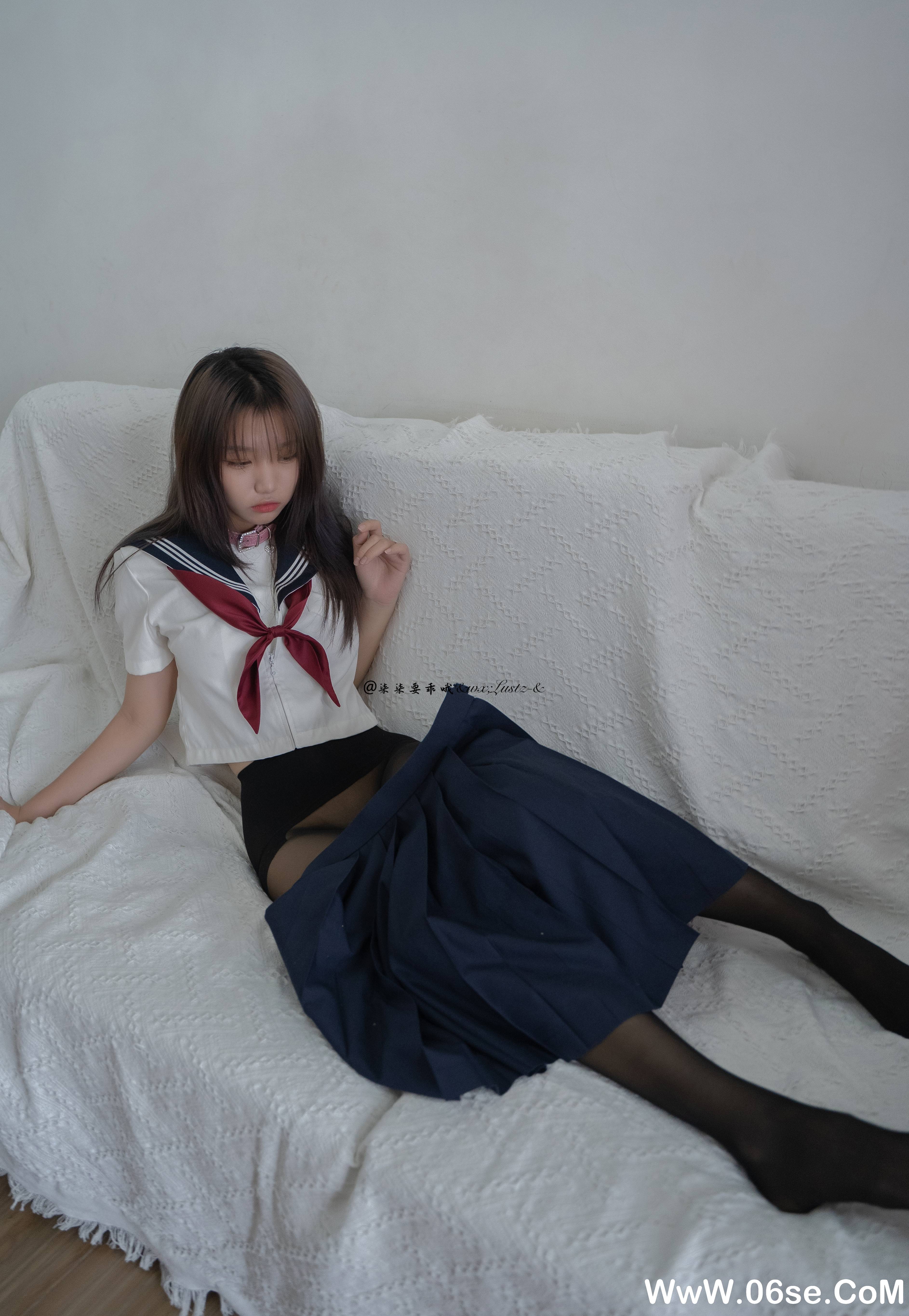 图片[67]-柒柒要乖哦 NO.006 — 天台学姐[80P+1V926M]-六色网