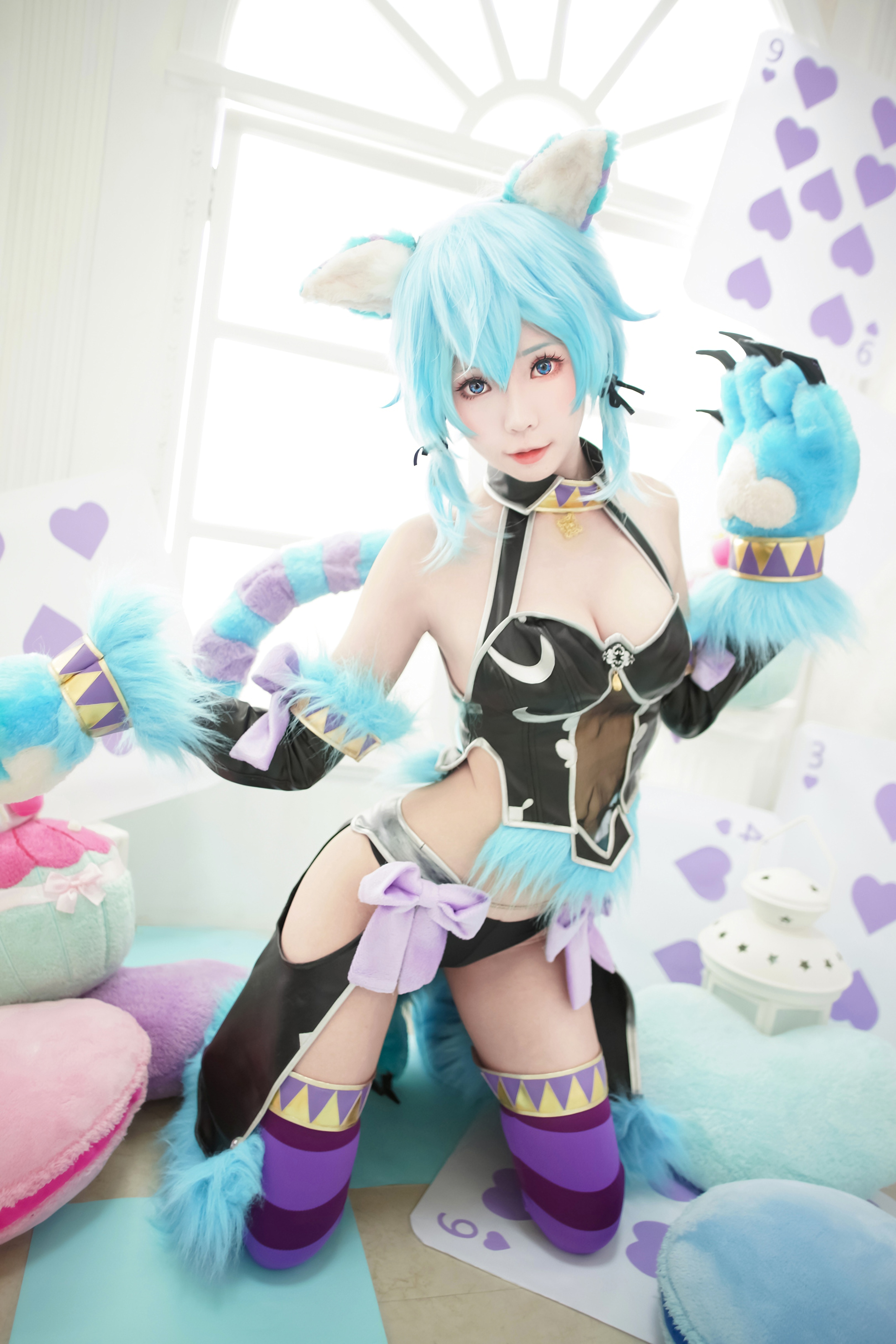 图片[27]-Ely_eee(ElyEE子) NO.062 — 诗乃扑克猫[31P50M]-六色网