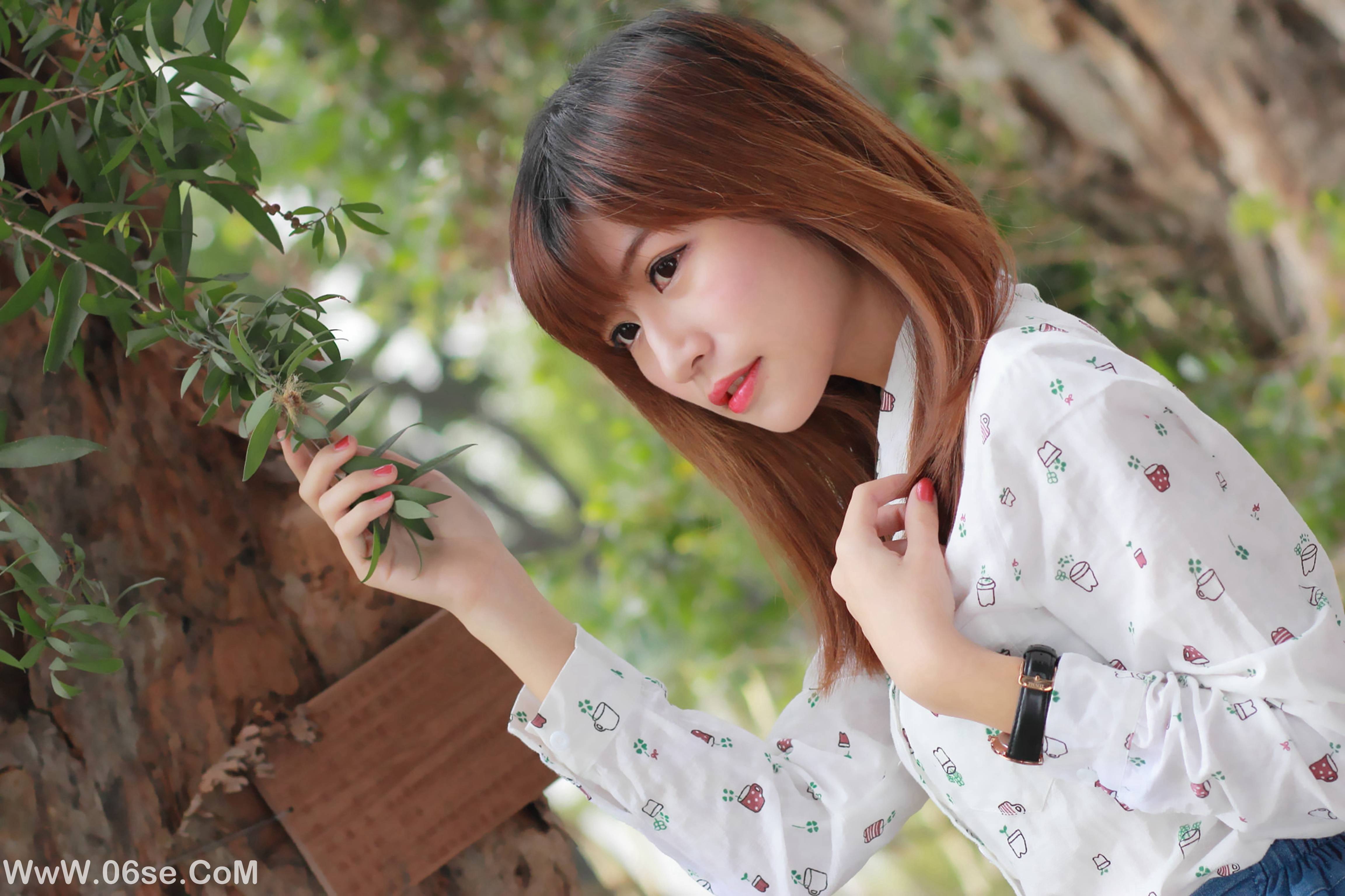 图片[2]-制服の女生 NO.001 林温蒂[51P237M]-六色网