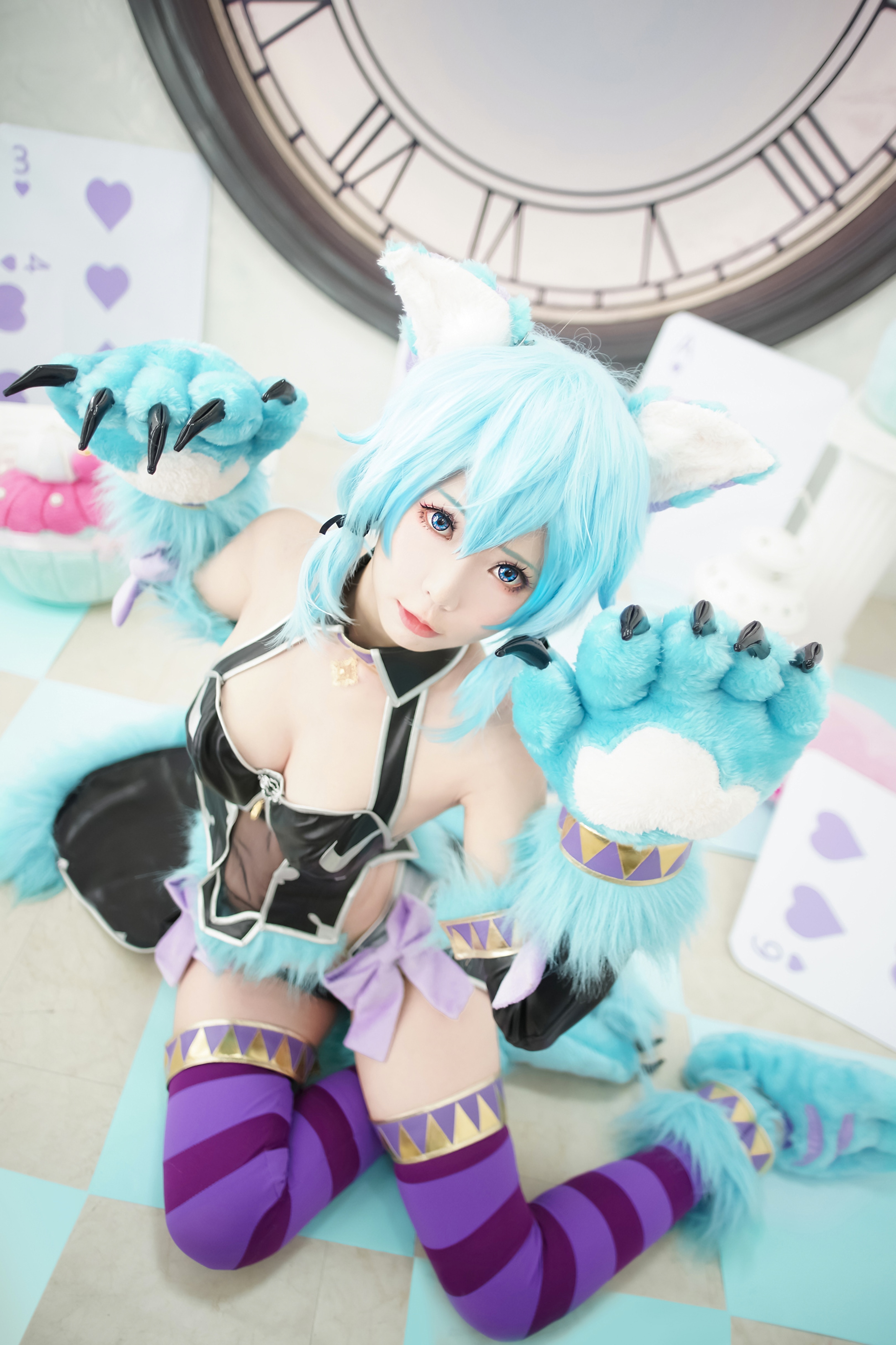 图片[23]-Ely_eee(ElyEE子) NO.062 — 诗乃扑克猫[31P50M]-六色网