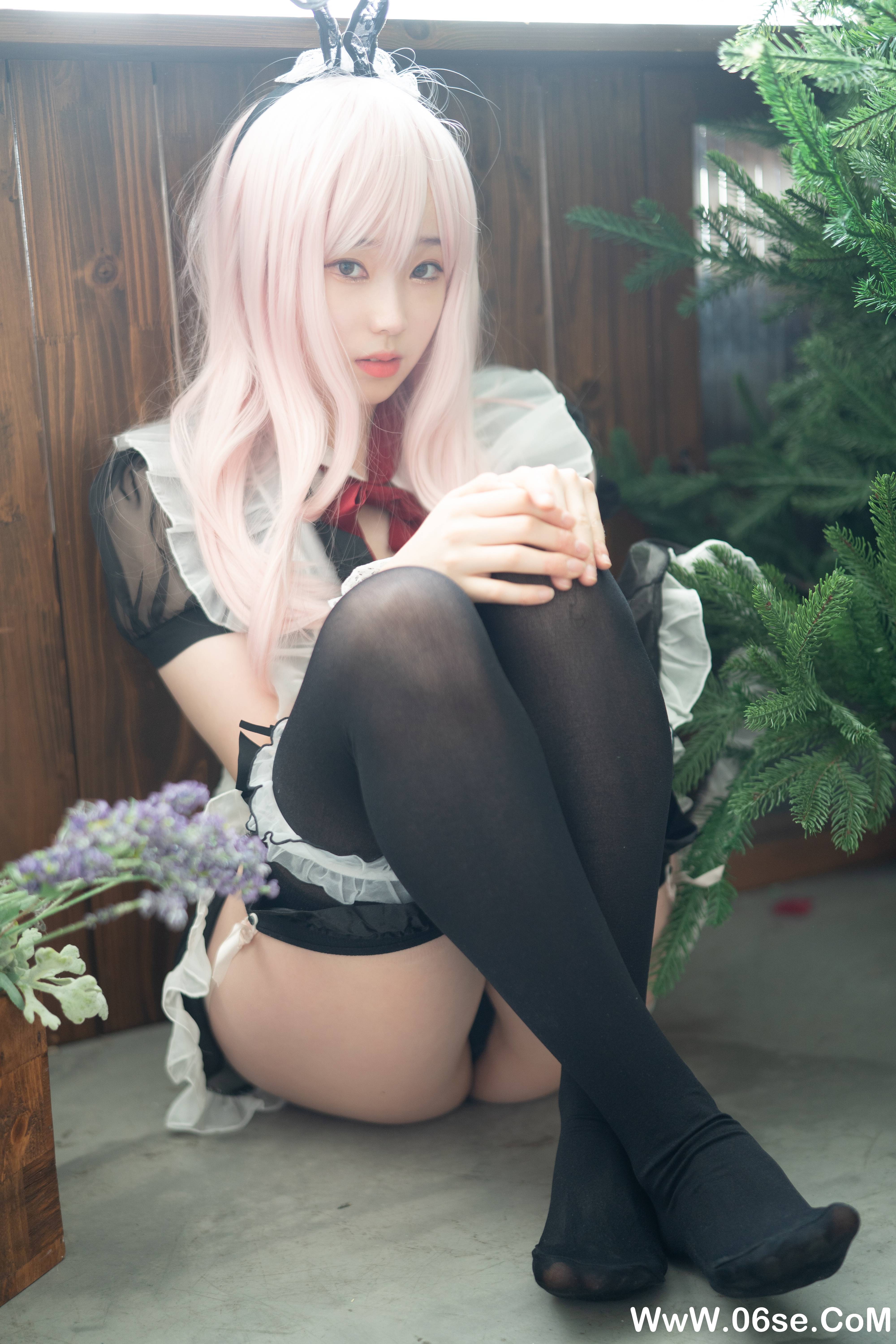 图片[39]-DJAWA — NO.122 Sheer Bunny Maid [51P450M]-六色网