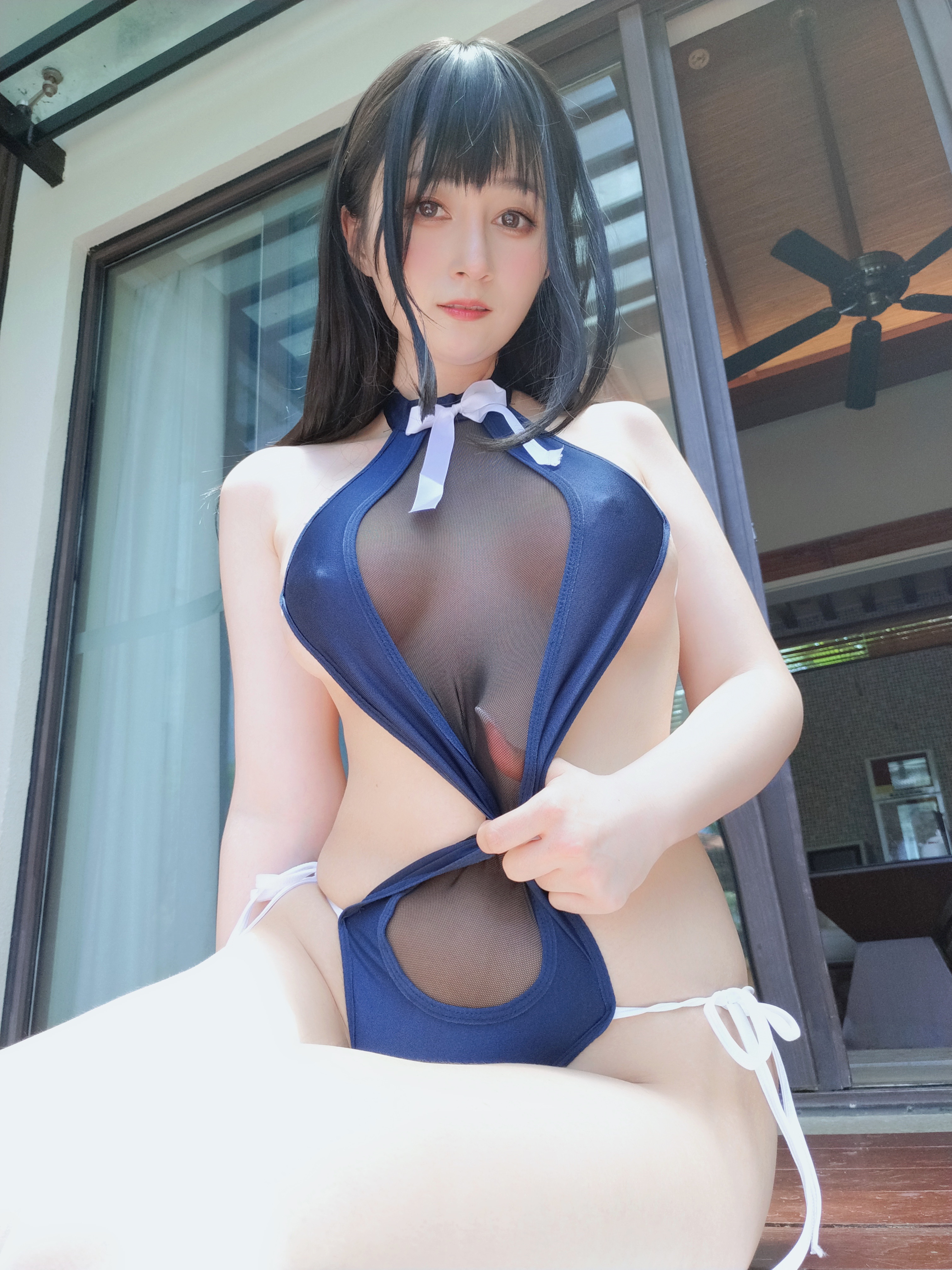 图片[13]-Coser小姐姐白银 NO.135 — 镂空泳衣[87P+4V384M]-六色网