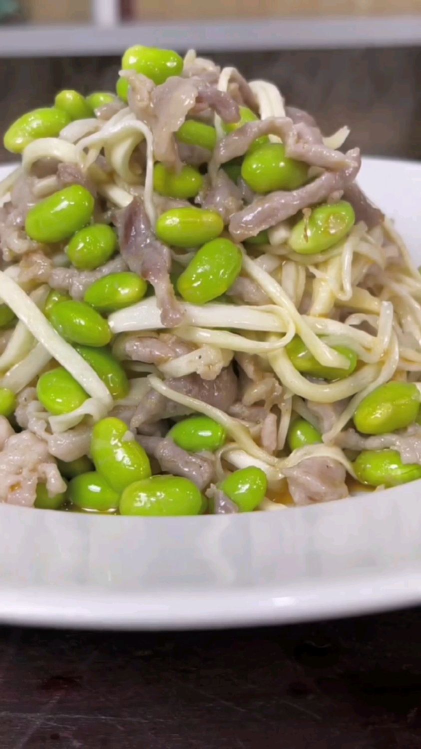 茭白炒肉丝的做法