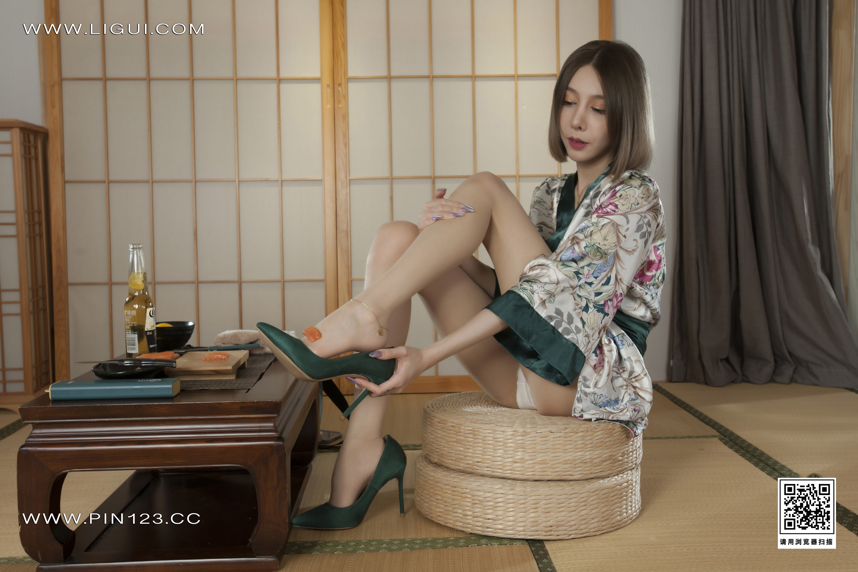图片[7]-[Ligui丽柜] 2022.10.03 名莲欲体盛 兔子-六色网