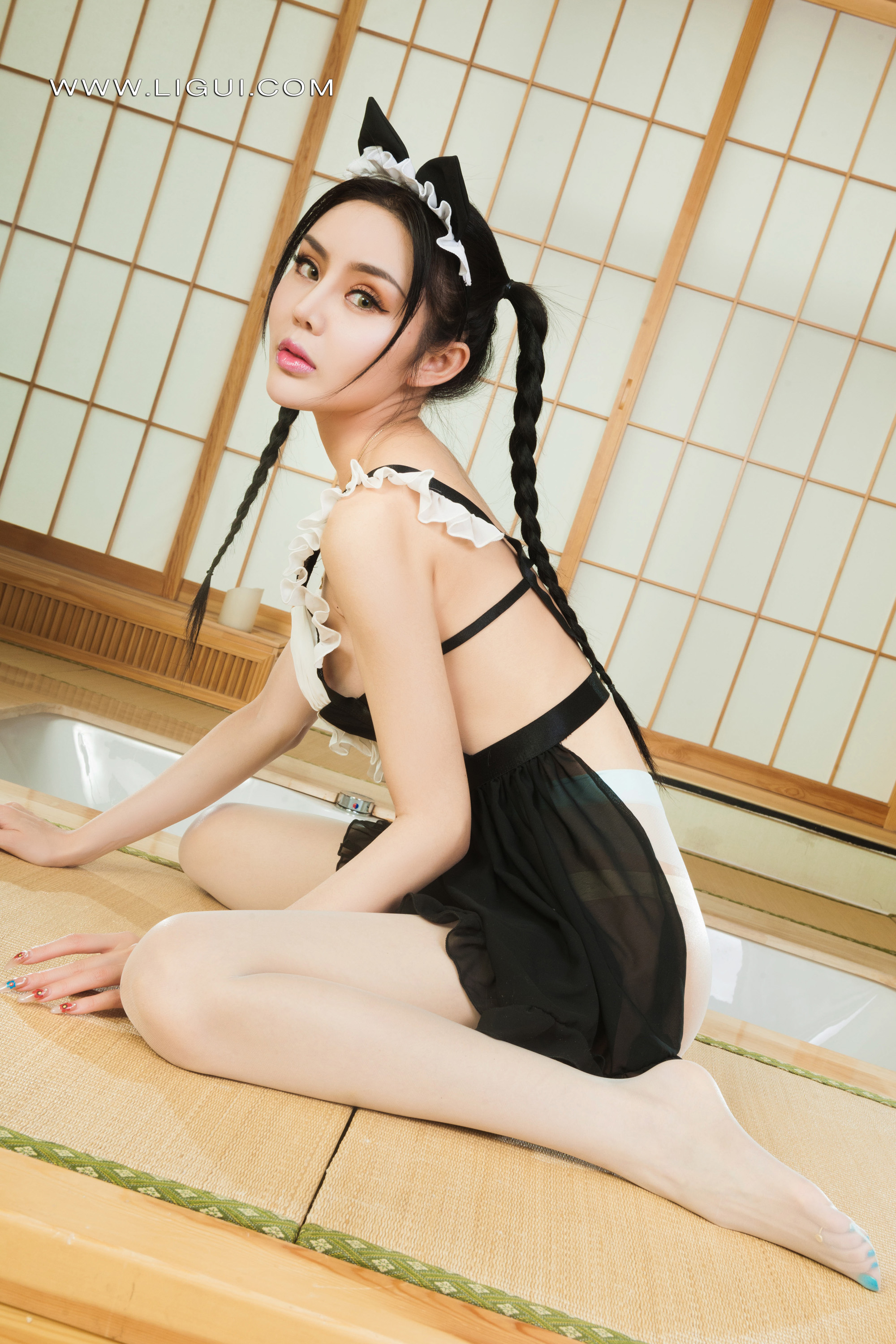 图片[32]-[Ligui丽柜] 2022.02.02 网络丽人 Model 凉儿-六色网