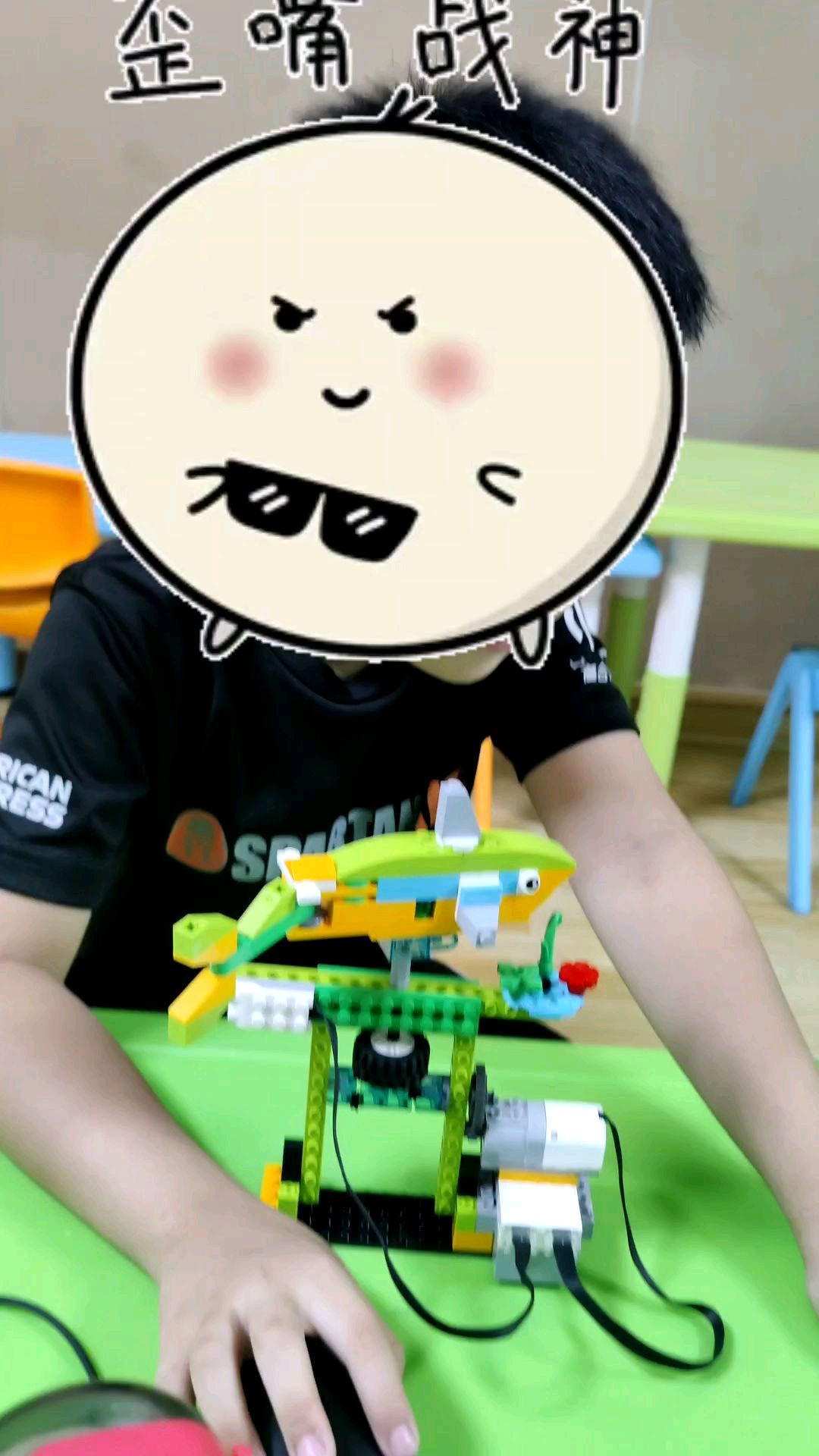 乐高wedo2.0-游弋的鲨鱼-图纸留言或见主页