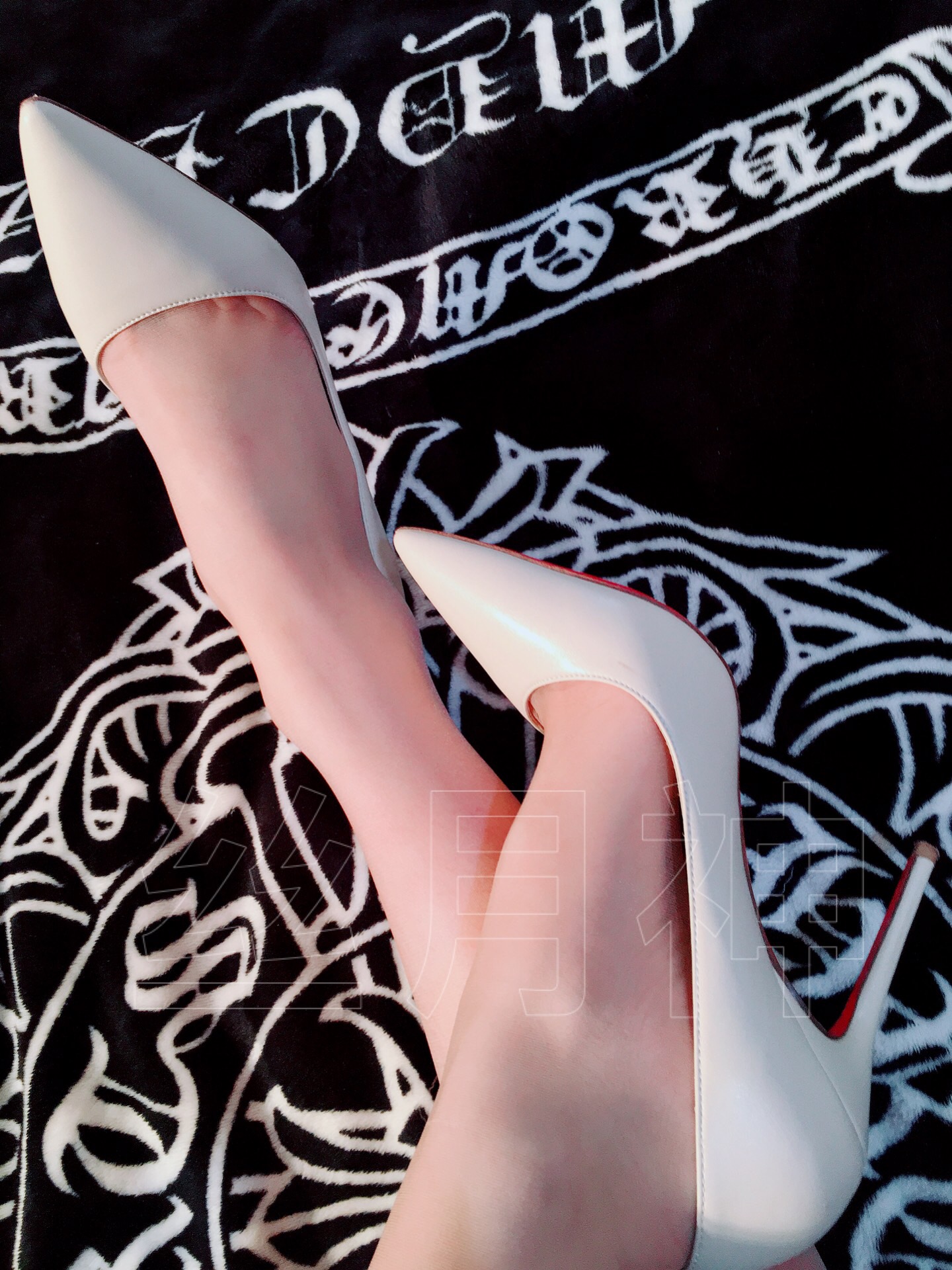 图片[23]-丝月神 NO.003 肉色筒袜杏色高跟[107P66M]-六色网