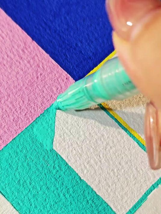 沉浸式涂色装饰画