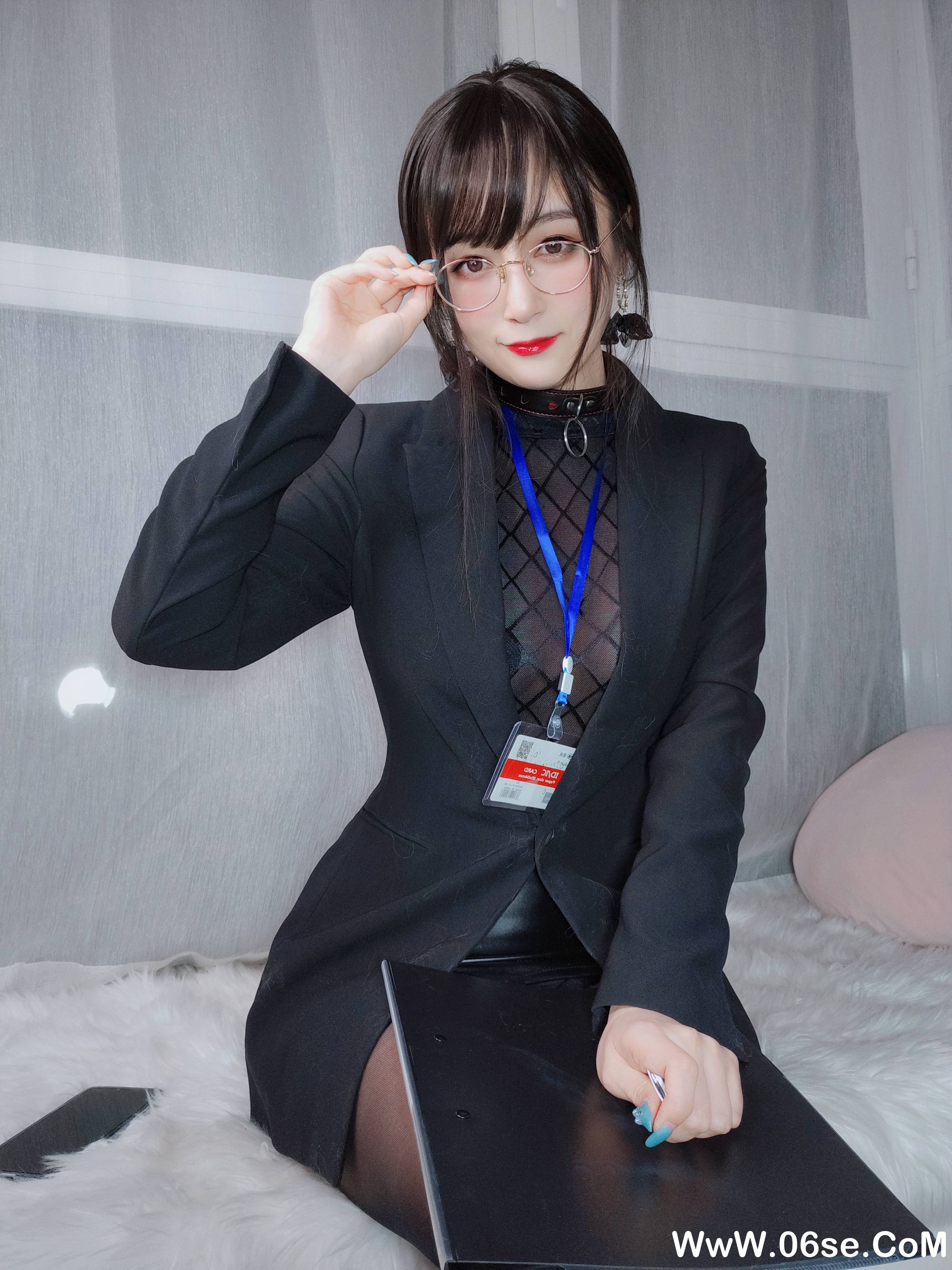 图片[9]-Coser小姐姐白银  NO.088– 黑丝情趣 [144P+8V1.22G]-六色网