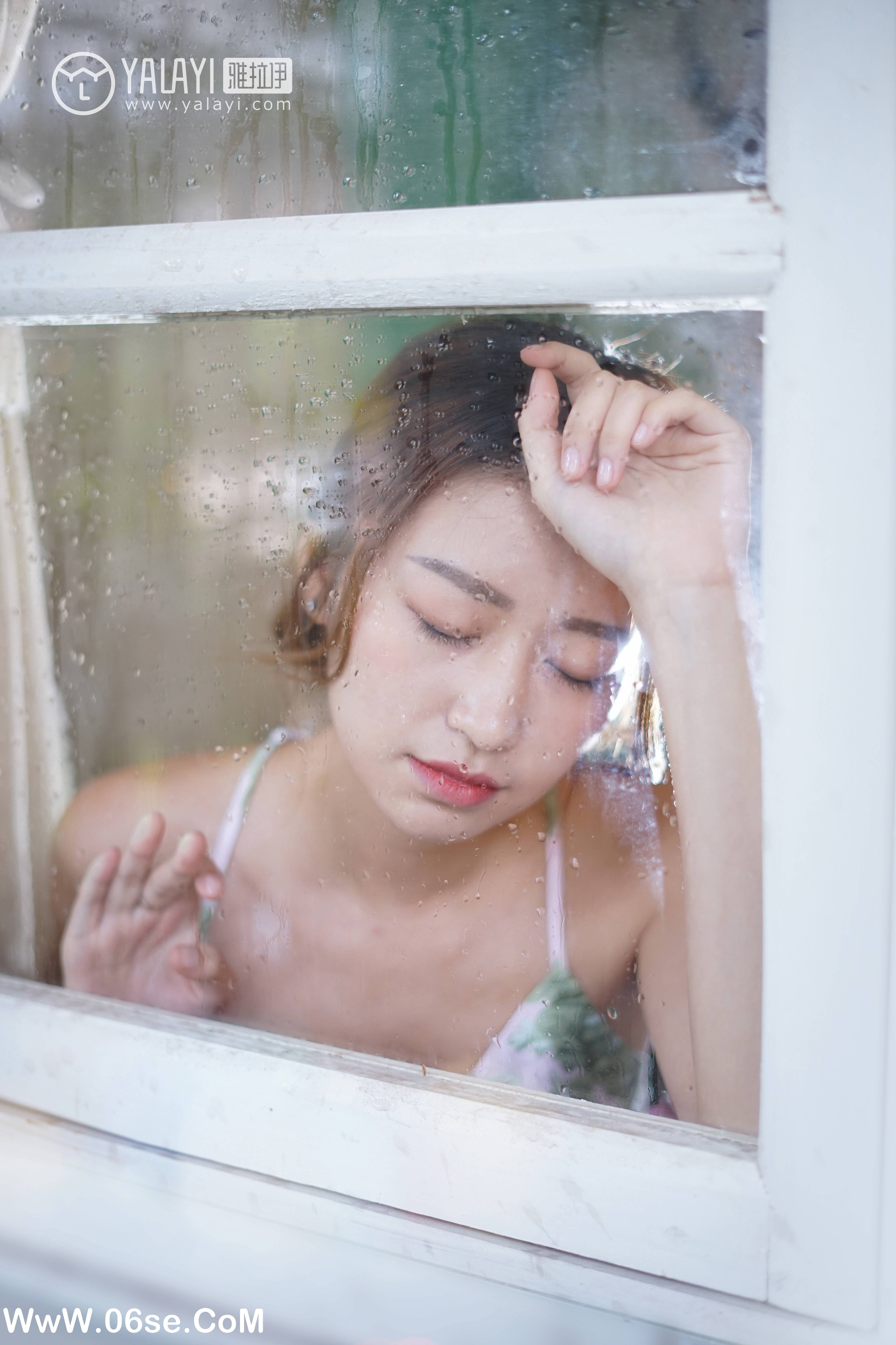 图片[25]-[YALAYI雅拉伊] NO.035 下雨天你在思念谁 饰媛-六色网