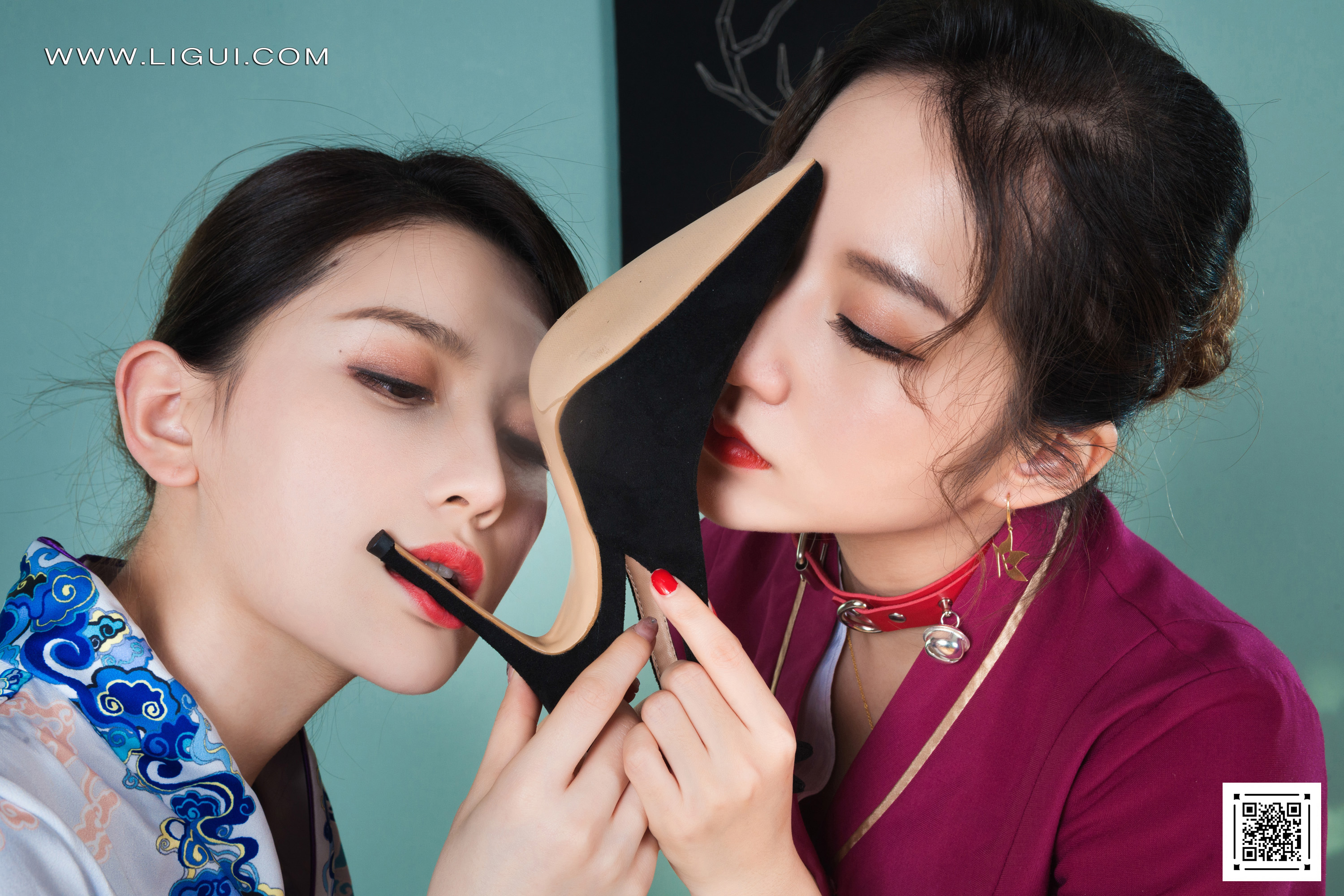 图片[68]-[Ligui丽柜] 2022.05.02《三生三丝》阳阳&安娜&汐汐-六色网