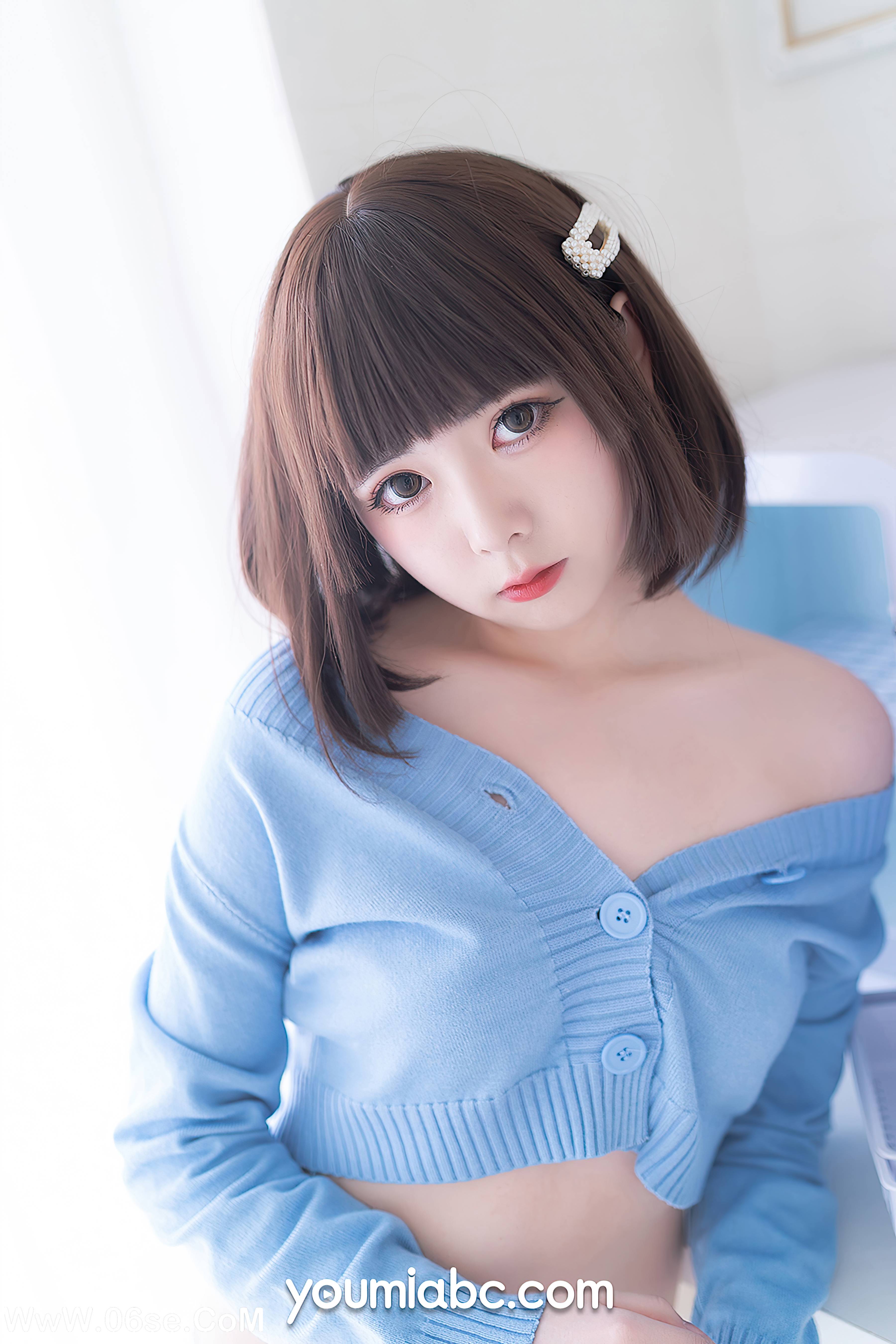 图片[18]-[YouMi尤蜜] 2020.11.30 薄荷蓝之夏 向小圆[34+1P511M]-六色网