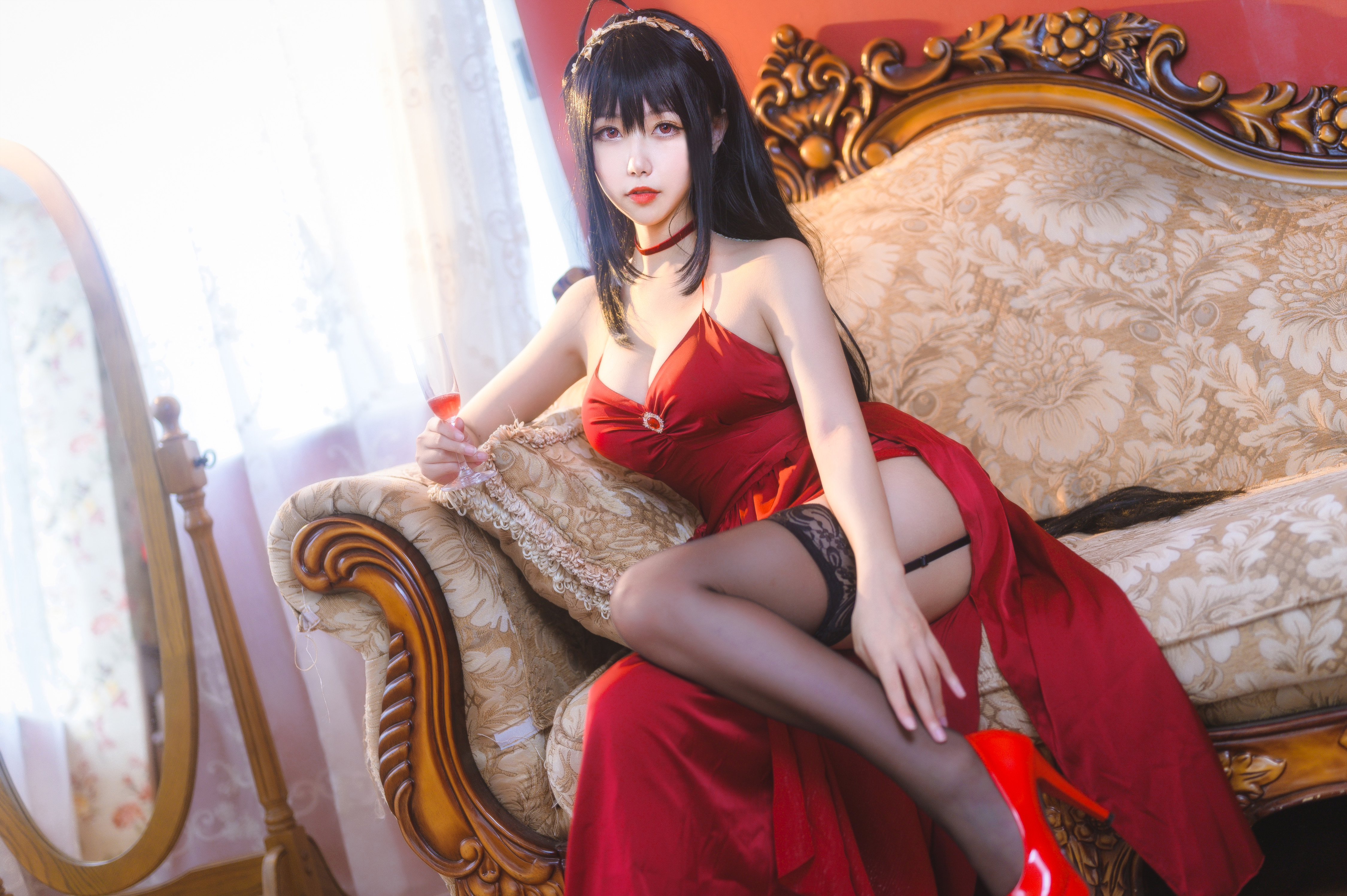 图片[3]-Momoko葵葵 NO.024 – 大凤之礼服[18P55M]-六色网