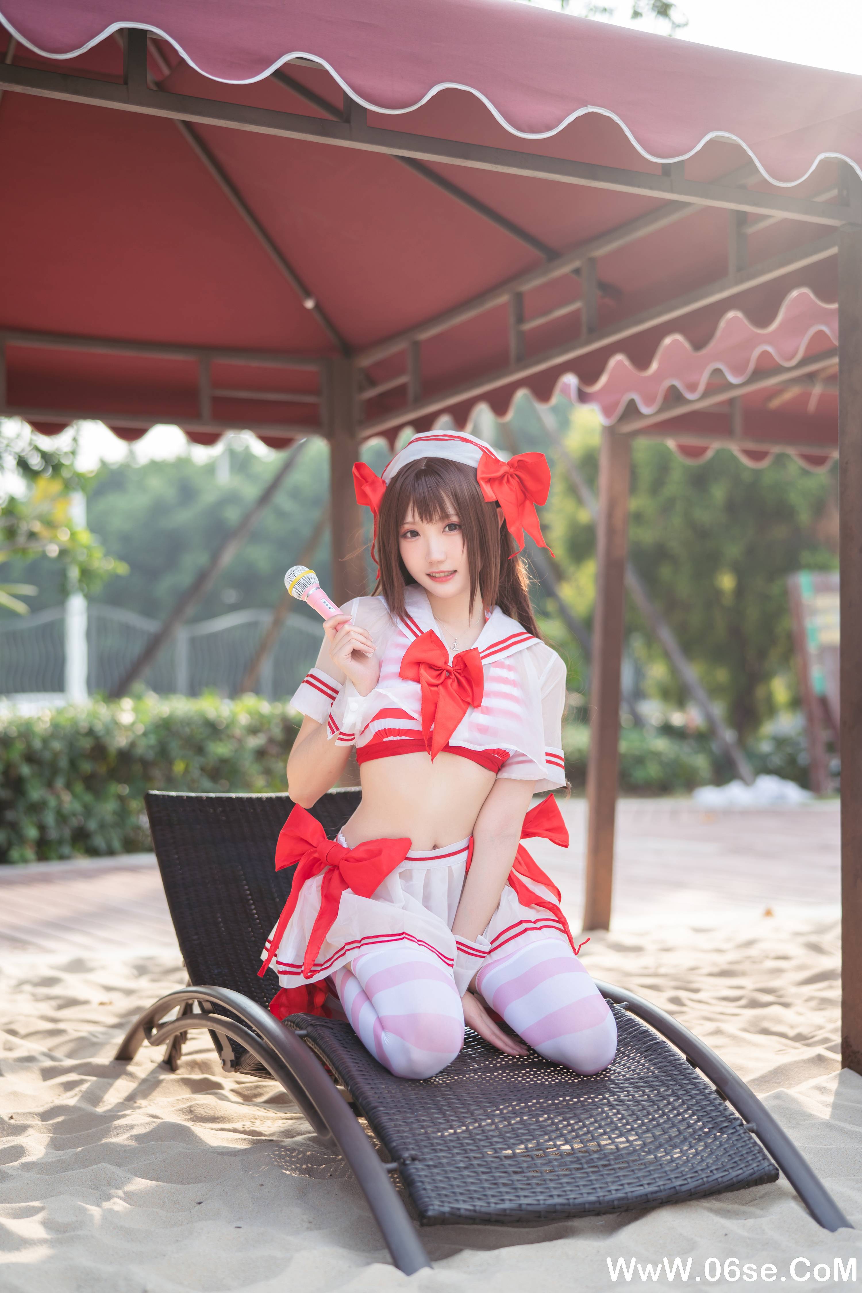 图片[8]-瓜希酱 NO.049 — 迷失人形 – 岛村卯月 泳装 [39P136M]-六色网