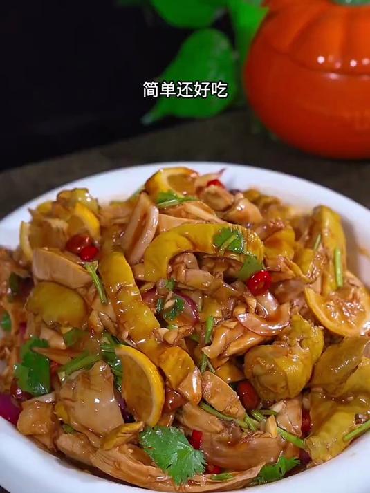 简单又好吃的凉拌手撕鸡，酸辣开胃