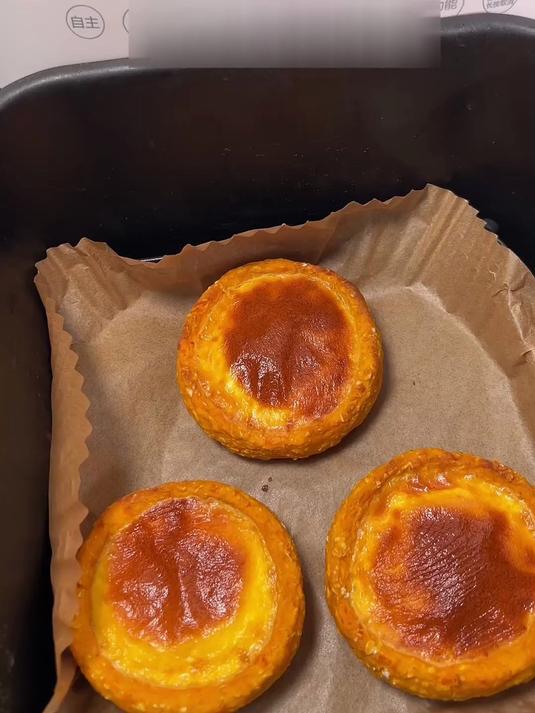 红薯燕麦脆皮蛋挞,减脂期的甜蜜饱腹选择