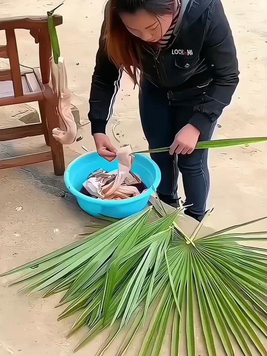 厨房党狂喜！不锈钢晒肉钩，挂腊肉香肠超整洁