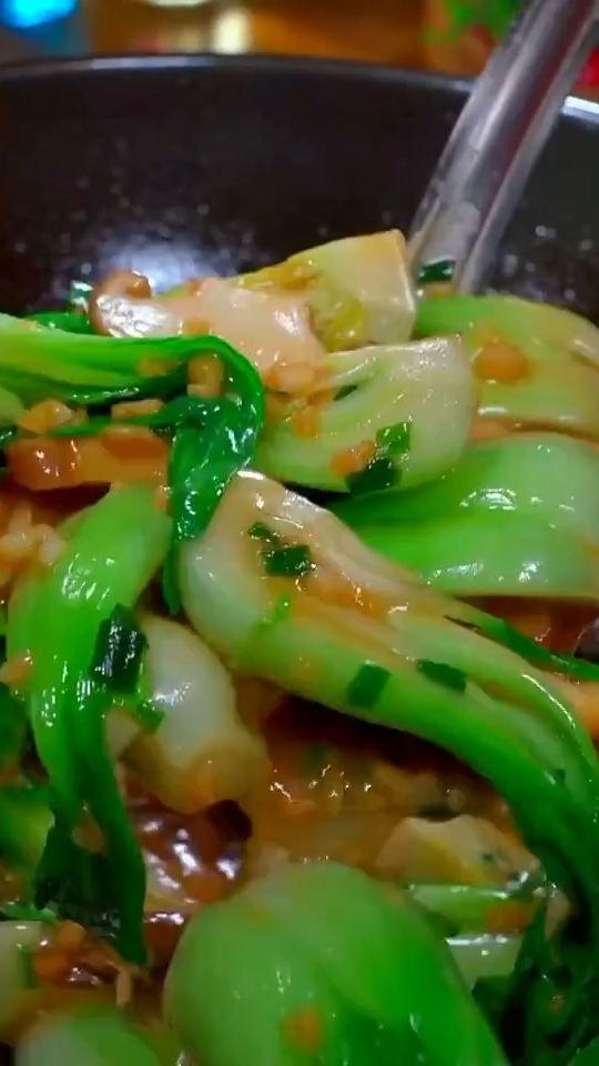 香菇青菜这样做巨好吃#分享家常美食教程