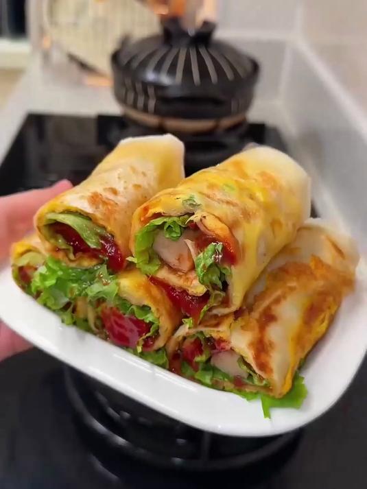 鸡蛋灌饼饼胚，小包装设计，取用不浪费？