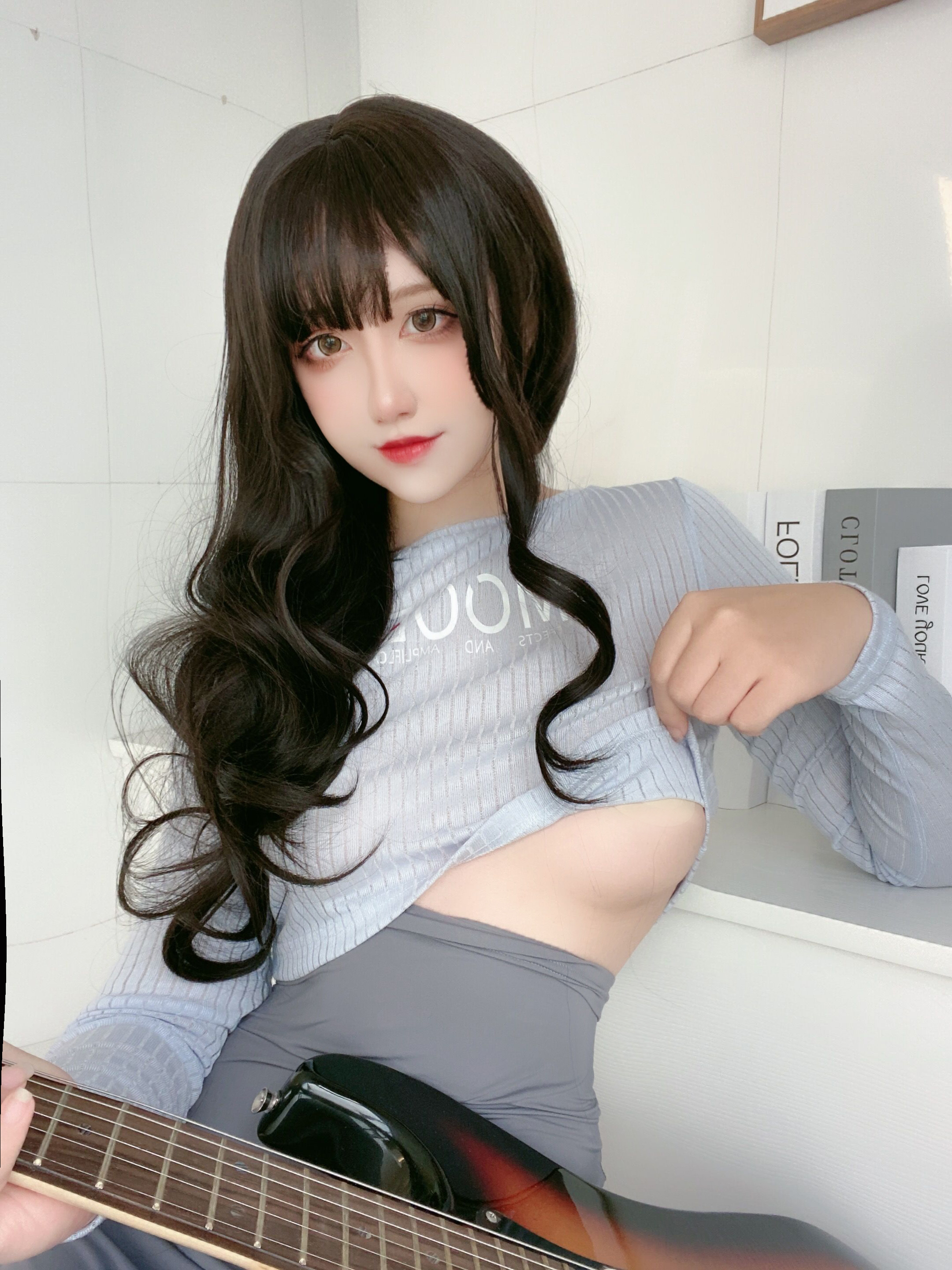 图片[4]-九曲Jean NO.051 – 吉他妹妹[40P74M]-六色网