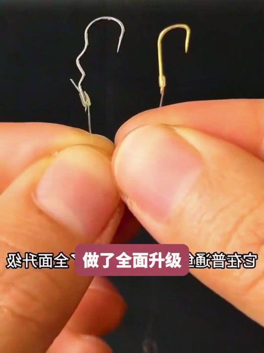 钓鱼必备神器!短线勾防缠绕设计,再也不怕鱼线打结缠绕