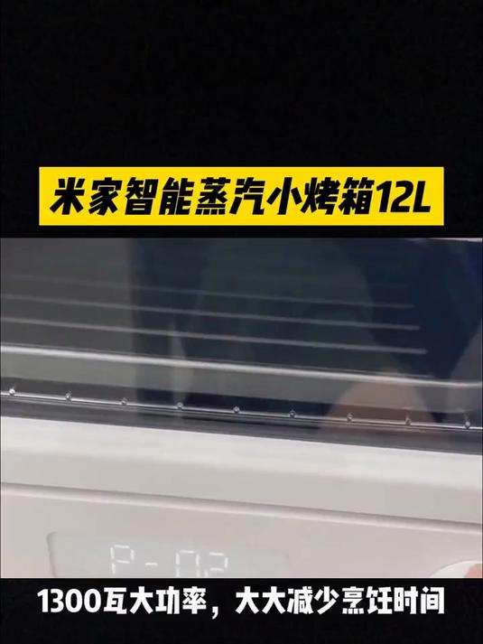 i蒸汽烤箱,让你的美食更上一层楼!米家智能蒸汽小烤箱12l