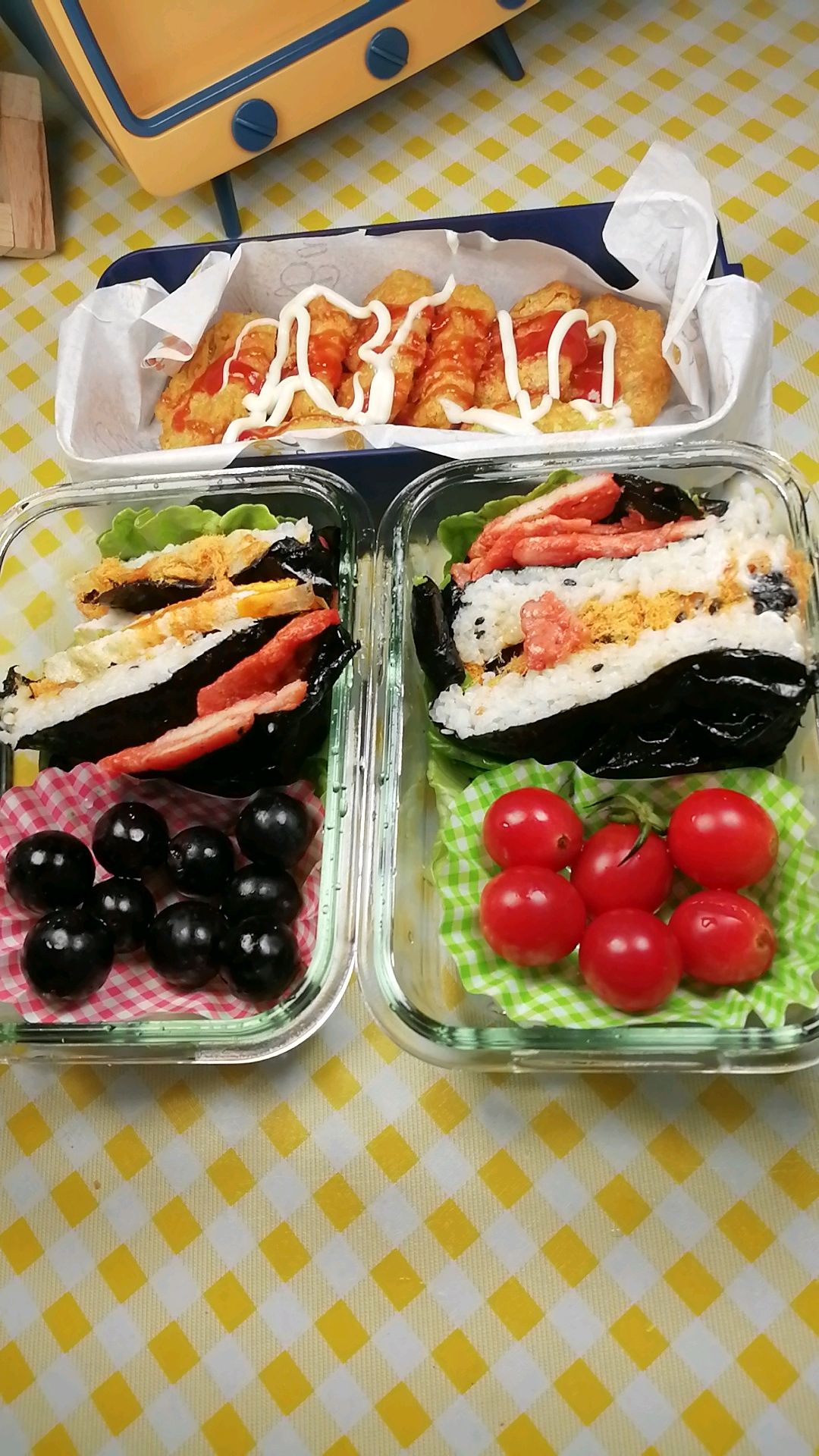 爱吃海苔的孩子,儿童营养午餐这样做,你学会了么?