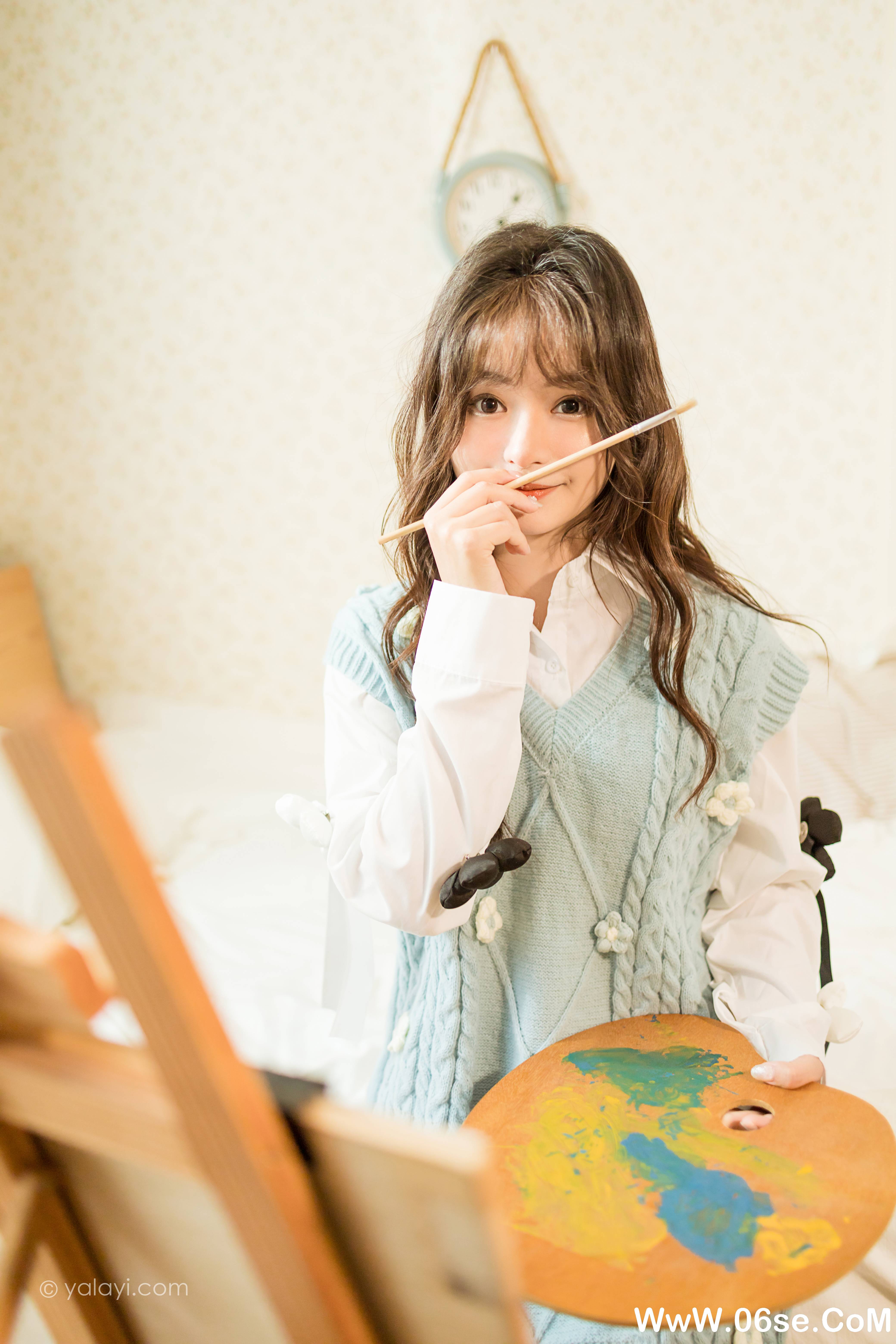 图片[24]-[YALAYI雅拉伊] 2022.05.18 NO.927 小亭《微微一笑》[40+1P475M]-六色网