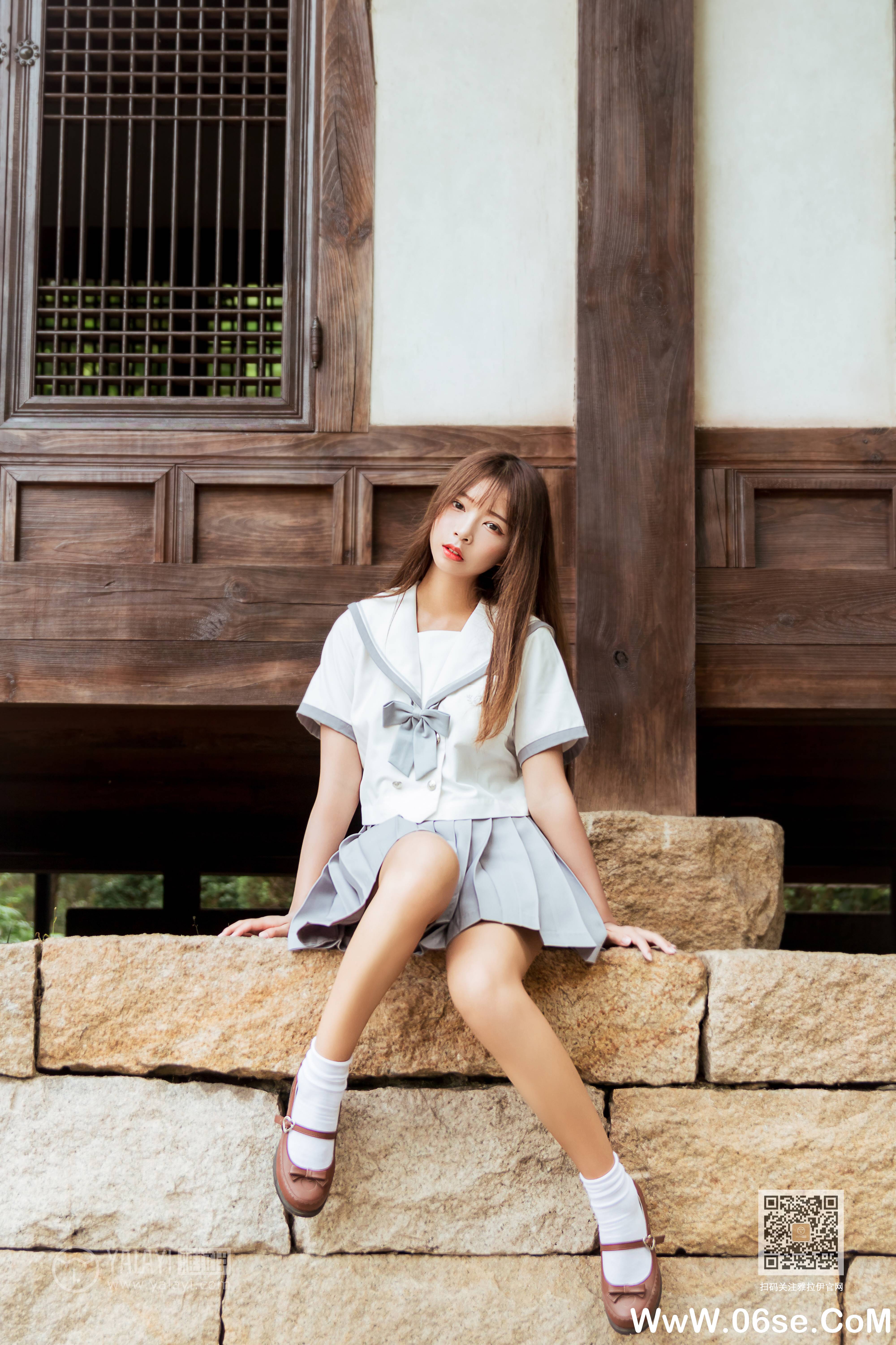 图片[18]-[YALAYI雅拉伊] 2019.11.25 NO.471 阿禾《越秀百褶裙少女》[42P+1P439M]-六色网