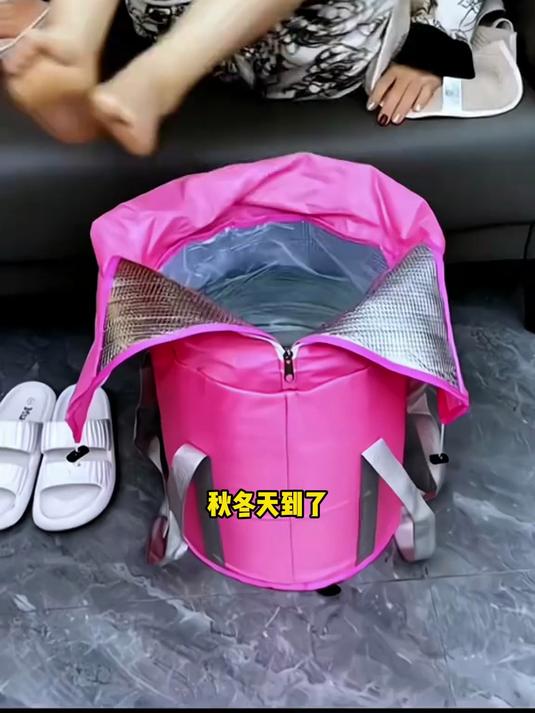 可以泡到小腿的加长泡脚桶,熏蒸泡一体,你值得拥有
