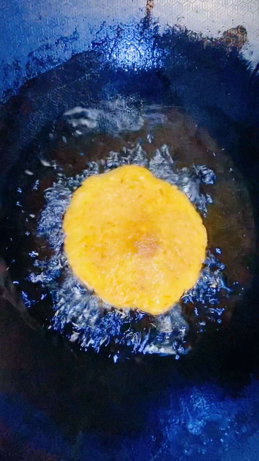 自己做的南瓜饼