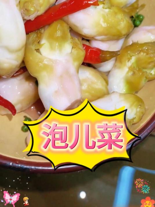 四川有个菜，他的名字有点怪，他名字叫儿菜，专门长儿的那个菜