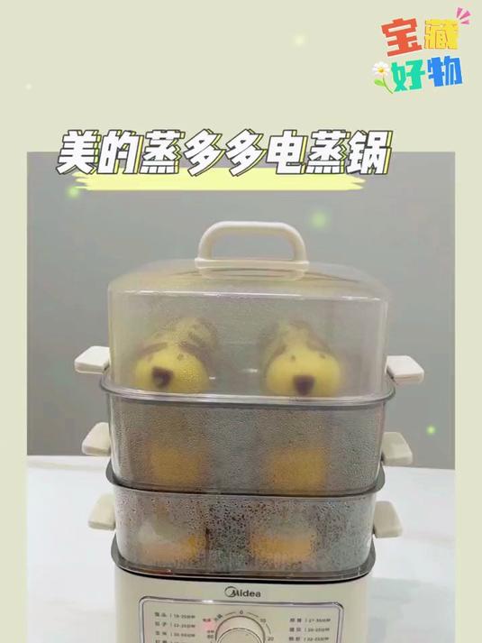小型电蒸锅！宿舍租房适用，快速出蒸汽营养不流失