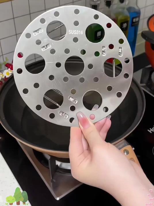 隔水蒸菜新高度!这架子让厨艺倍增!