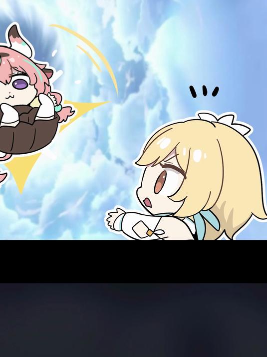 可爱能吃大角牛!原神纳塔 瓦雷莎 派蒙 和我一起玩原神吧