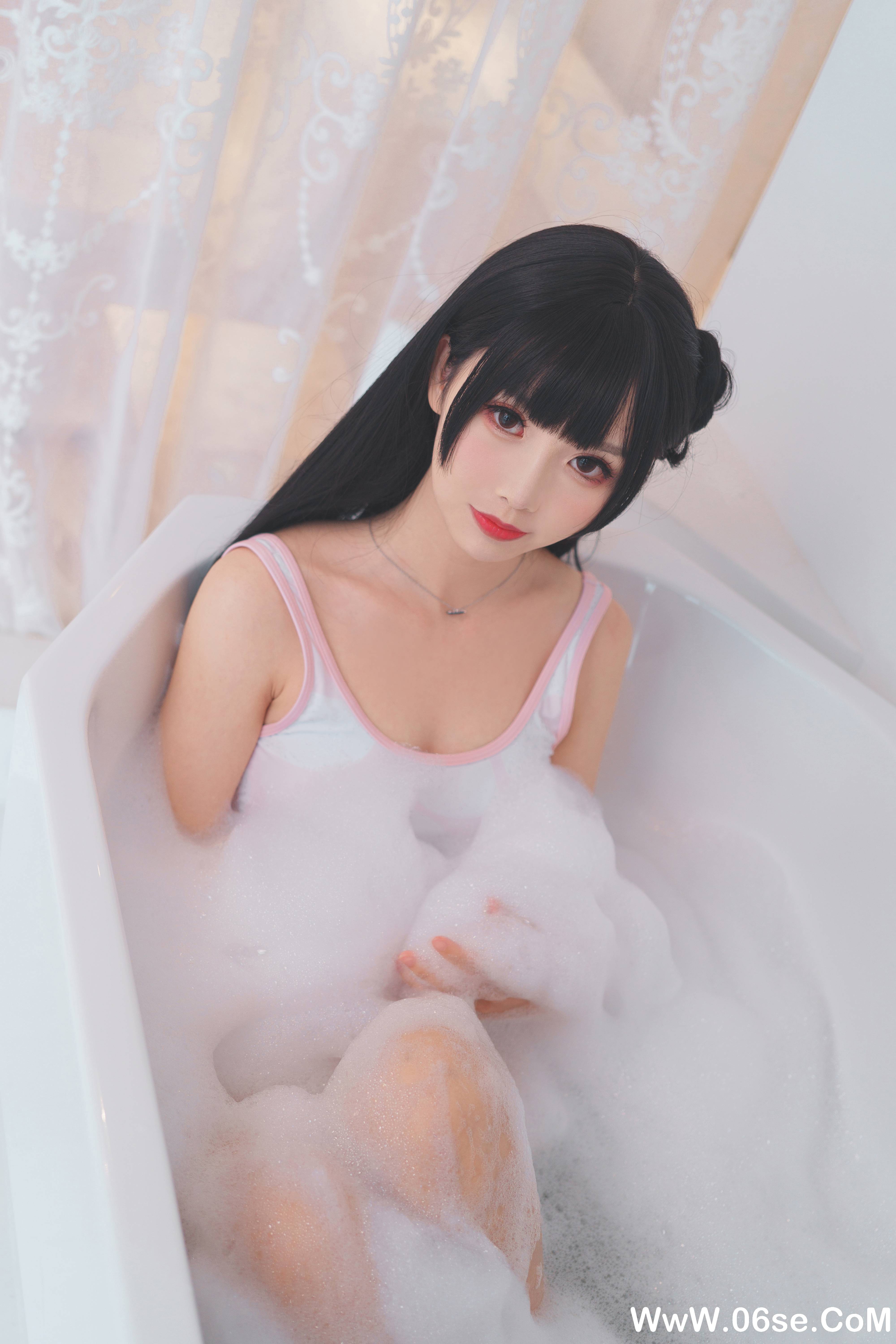 图片[2]-Coser面饼仙儿 NO.065 – 浴缸泡泡[41P426M]-六色网