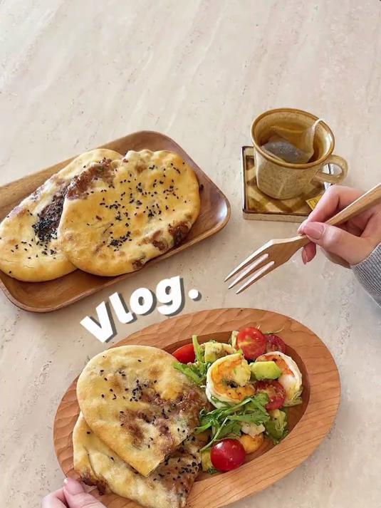 中式早餐|在家还原小吃摊美食,做个鲜肉锅盔