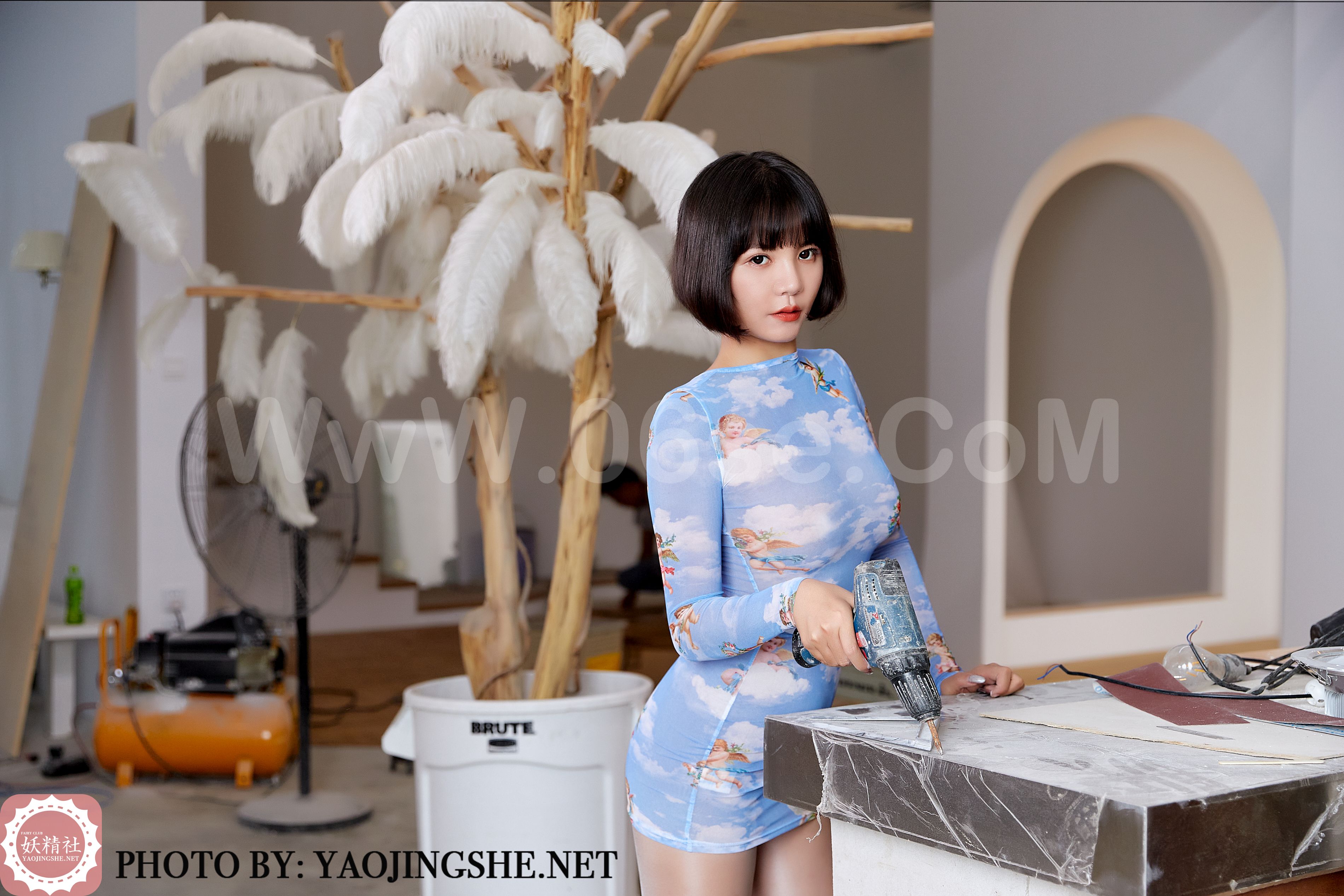 图片[29]-[YaoJingShe 妖精社] T2035《唐飞飞-装修工》[60P397M]-六色网