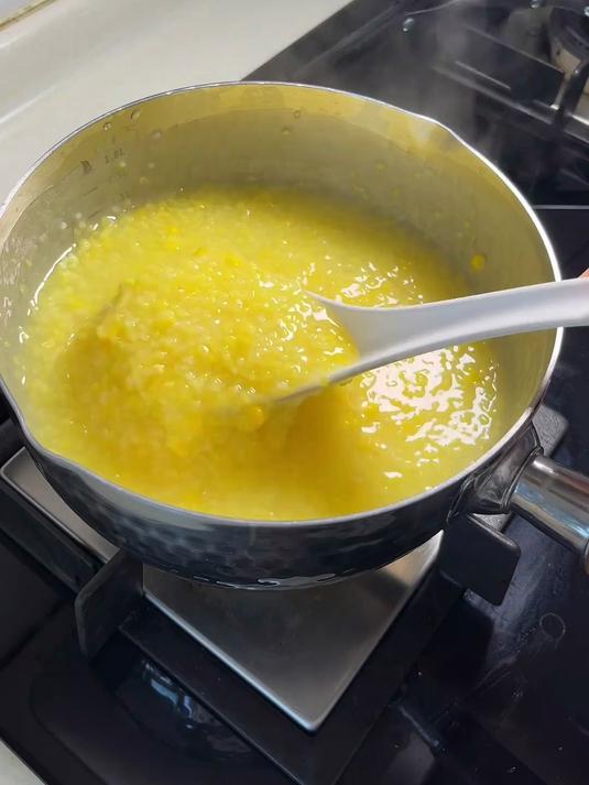 好喝的玉米碴粥，早餐必备！