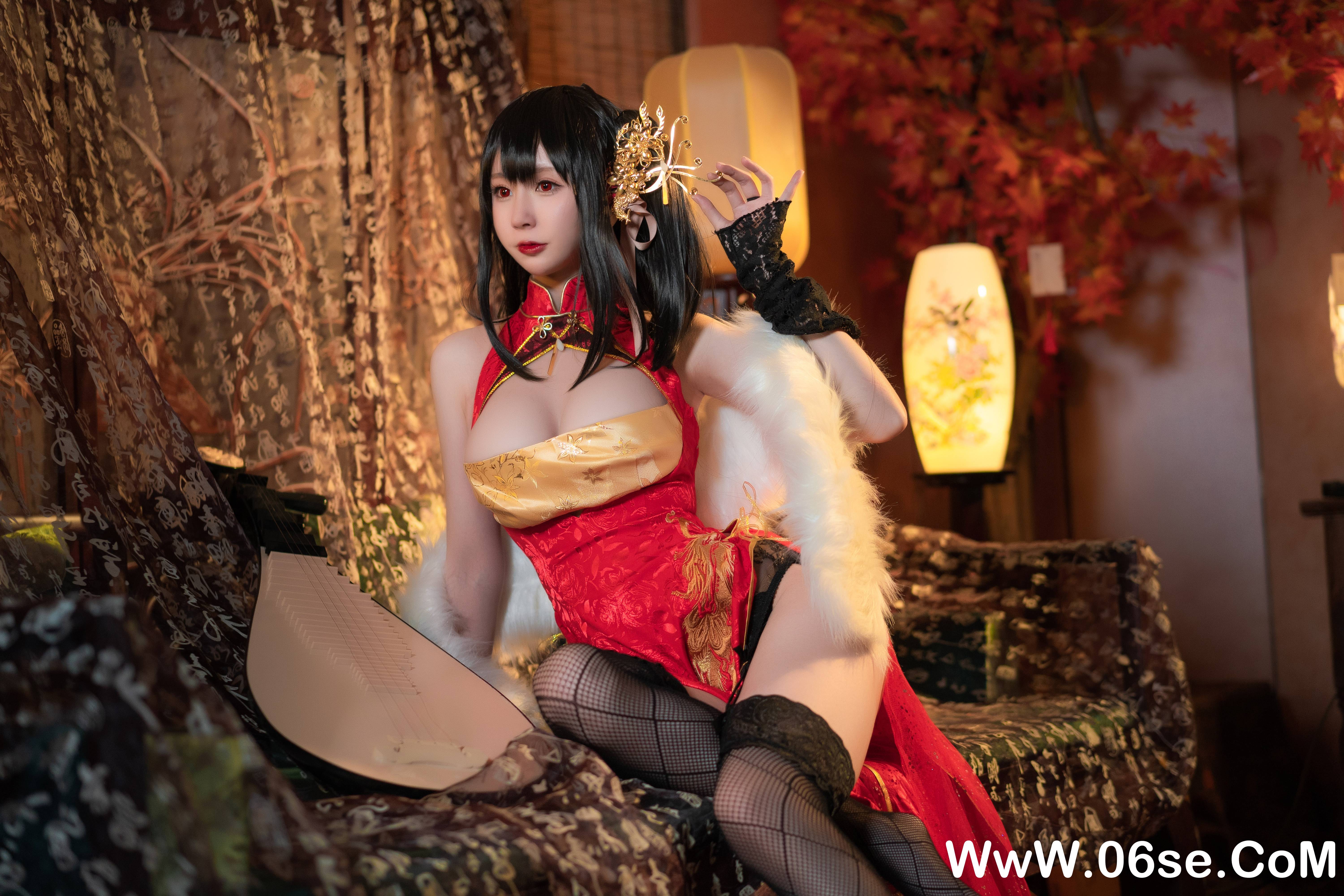 图片[34]-西园寺南歌写真 NO.008 – 大凤 旗袍[35P163M]-六色网