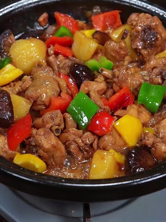 这个黄焖鸡的做法,一周可以吃8回