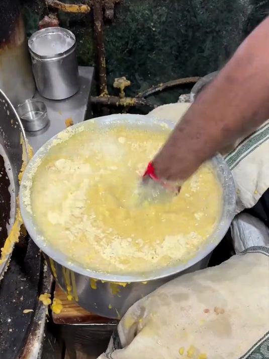 印度美食之手工素食汉堡,虽是素食也富含蛋白质