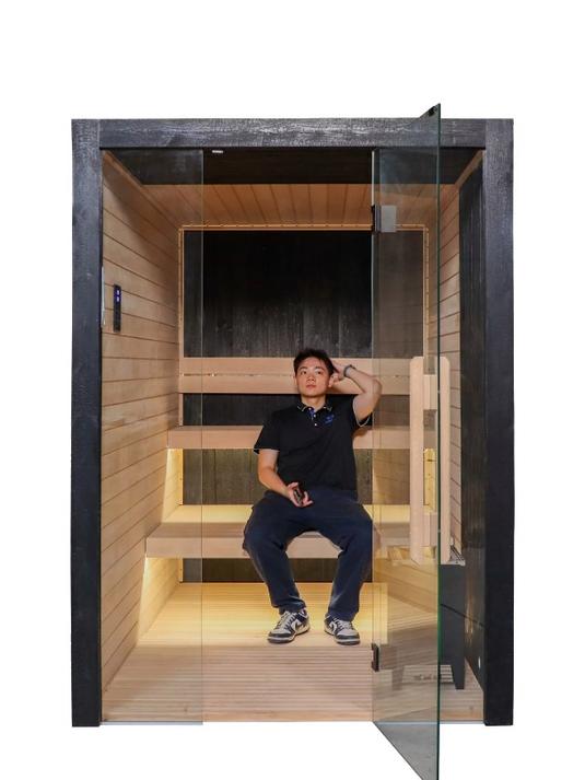 财升碳化桑拿房,给予你最传统的干蒸体验!